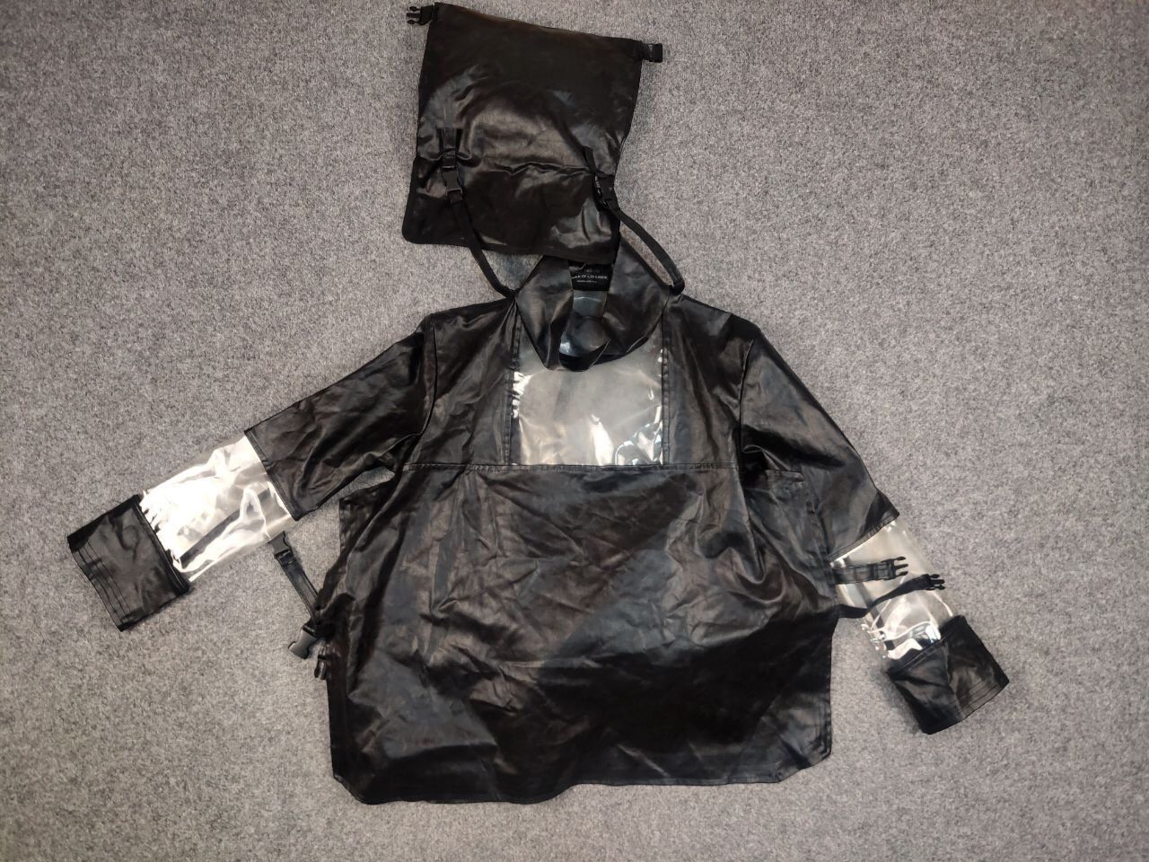 Japanese Brand Vintage House Of Loferrie Japan Combined raincoat bag Jacket Size US L / EU 52-54 / 3 - 15 Thumbnail