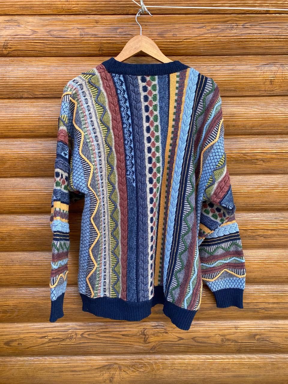 Coogi Vintage Authentic 90s Coogi sweater Wool Size US L / EU 52-54 / 3 - 2 Thumbnail