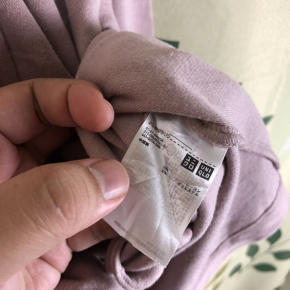 Japanese Brand Uniqlo Purple Cardigan knitwear vintage #7420 Size XL / US 12-14 / IT 48-50 - 9 Thumbnail