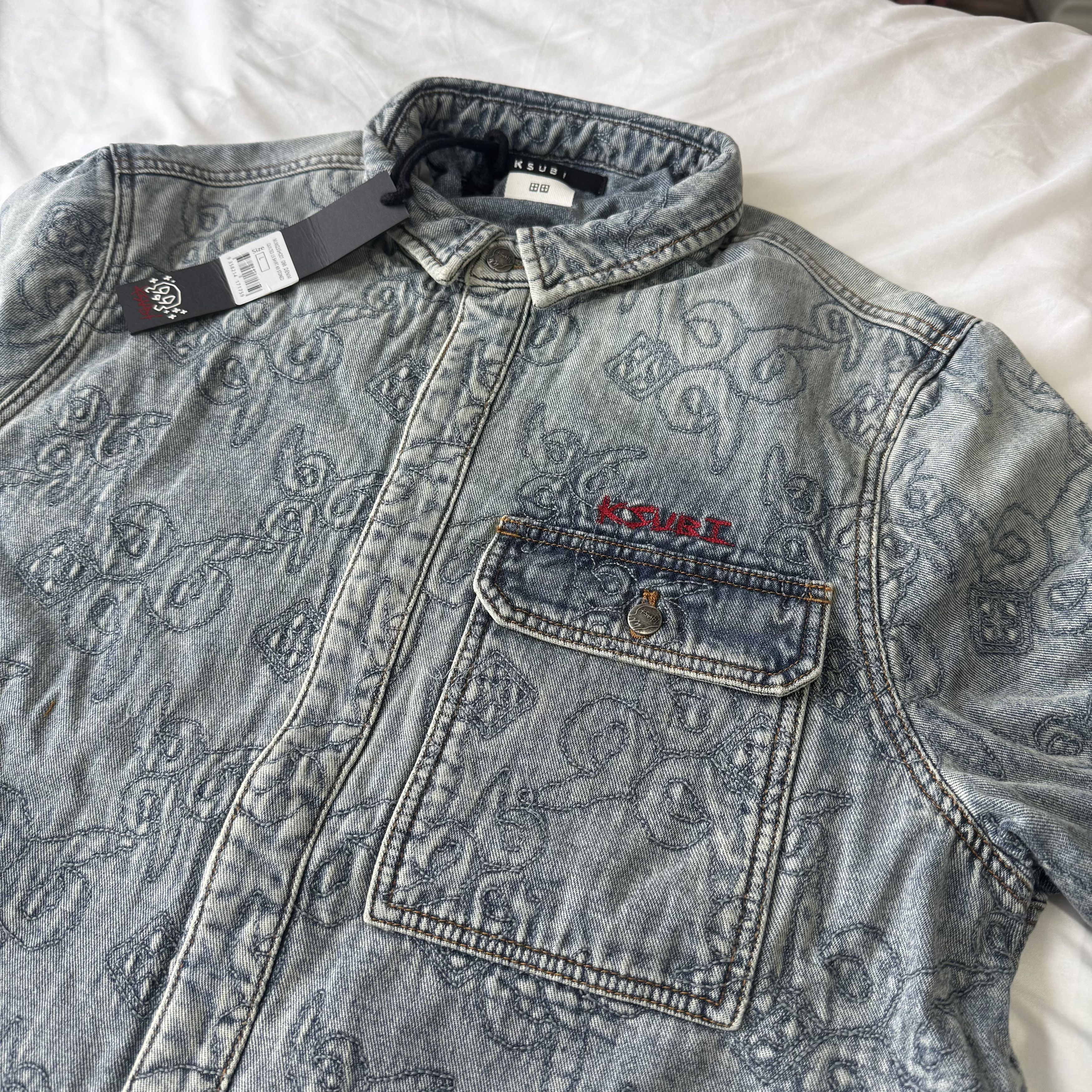 Ksubi Ksubi x Juice WRLD 999 Quilted Denim Size US L / EU 52-54 / 3 - 3 Thumbnail