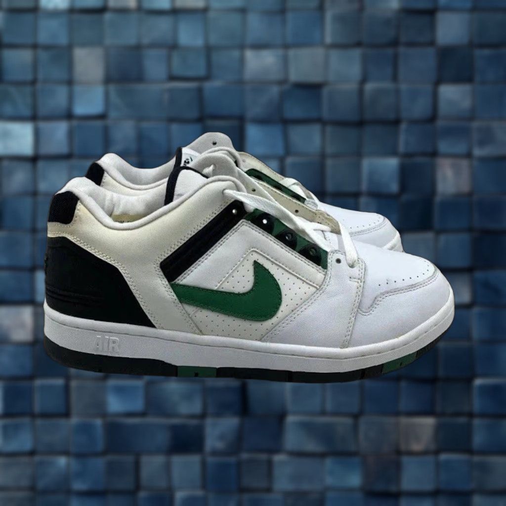 Nike Nike Air Force Celtic Sneaker Men White Leather 12 US Size Sneaker 305602-131 Size US 12 / EU 45 - 1 Thumbnail