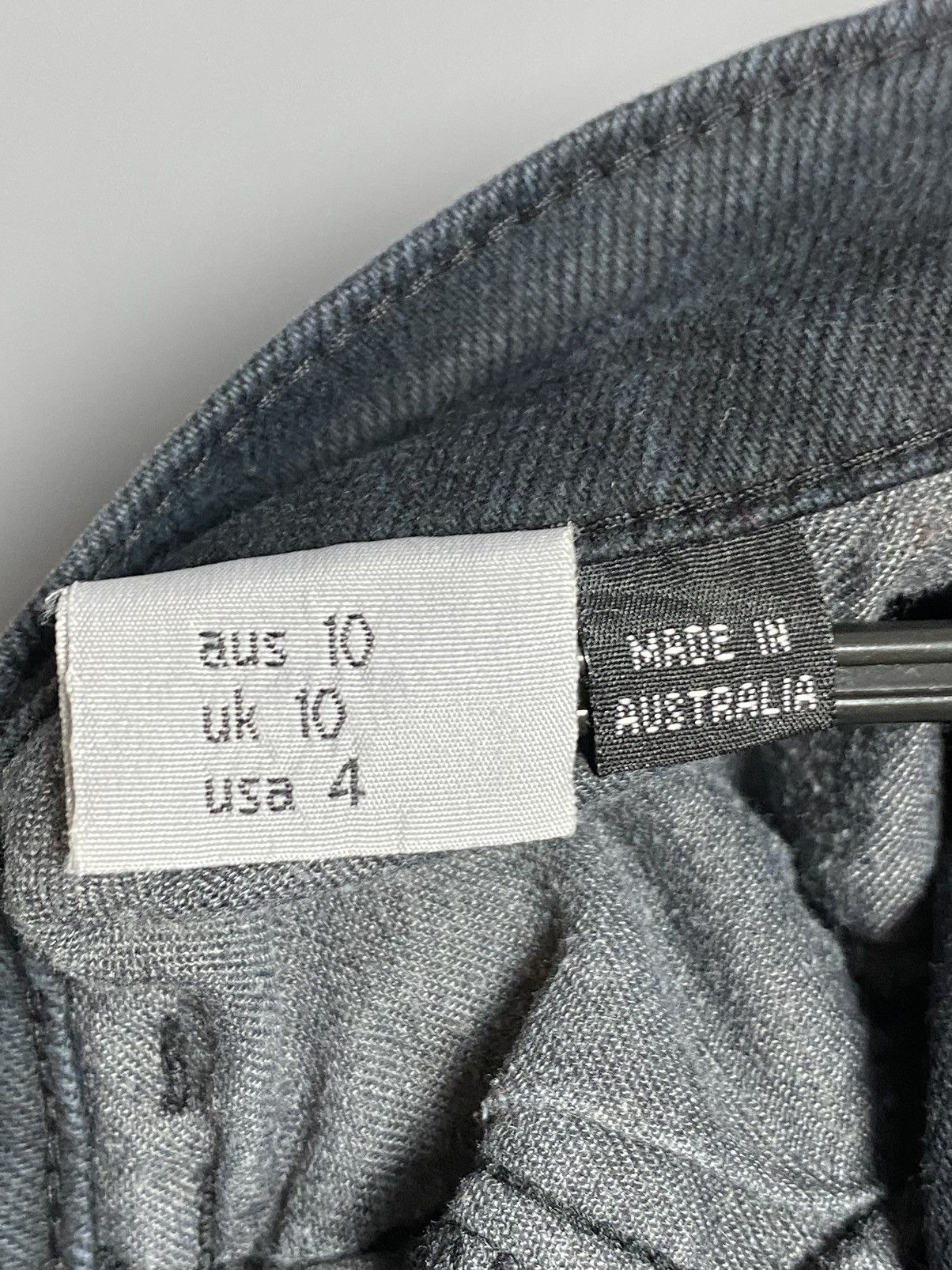 Ksubi Ksubi Skinny Jeans Faded Black Zip Low Rise Australia US 4 Size 27" / US 4 / IT 40 - 14 Thumbnail