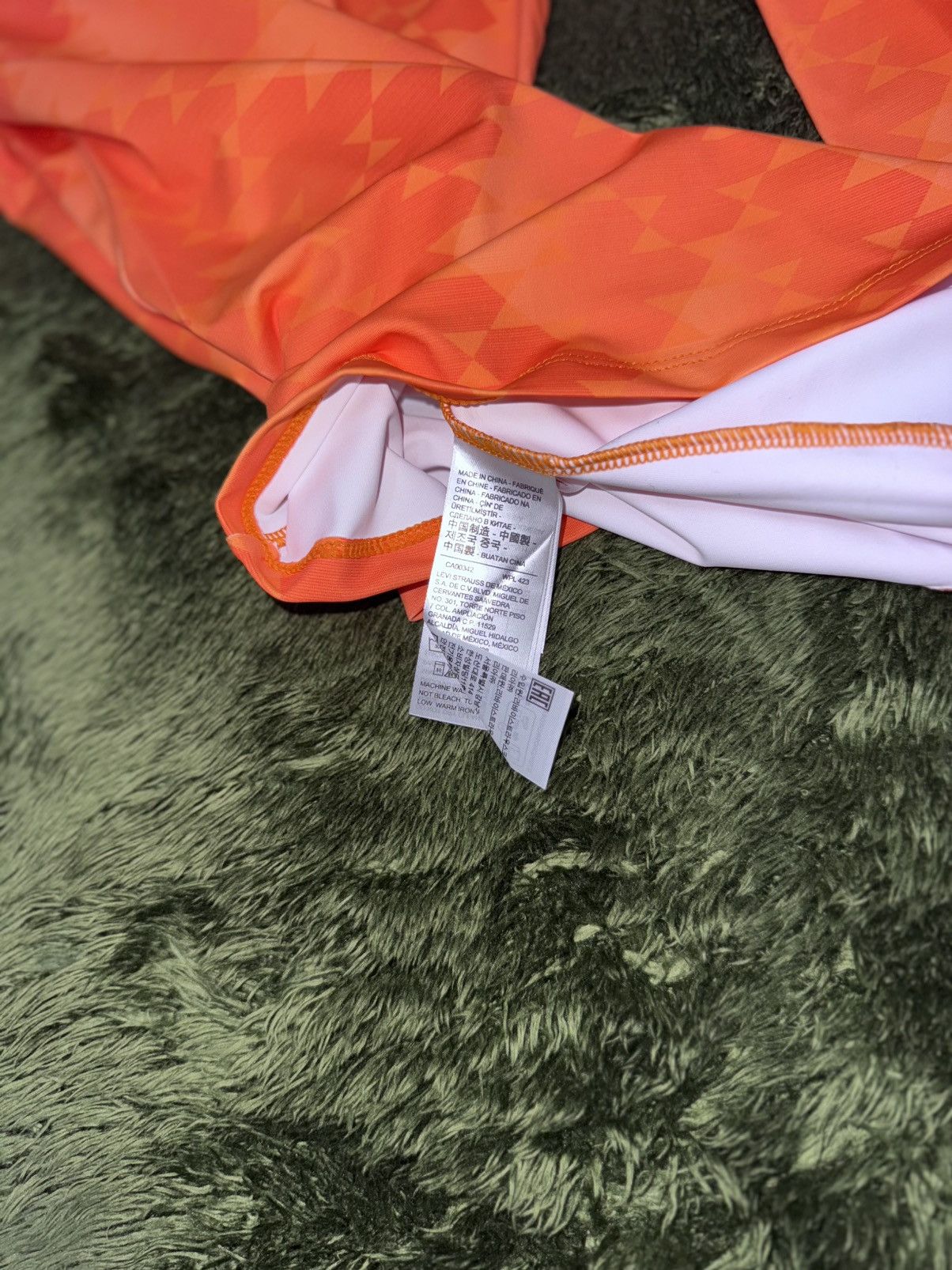Levi's [S] levis x McLaren F1 collaboration second skin top orange Size S / US 4 / IT 40 - 7 Thumbnail