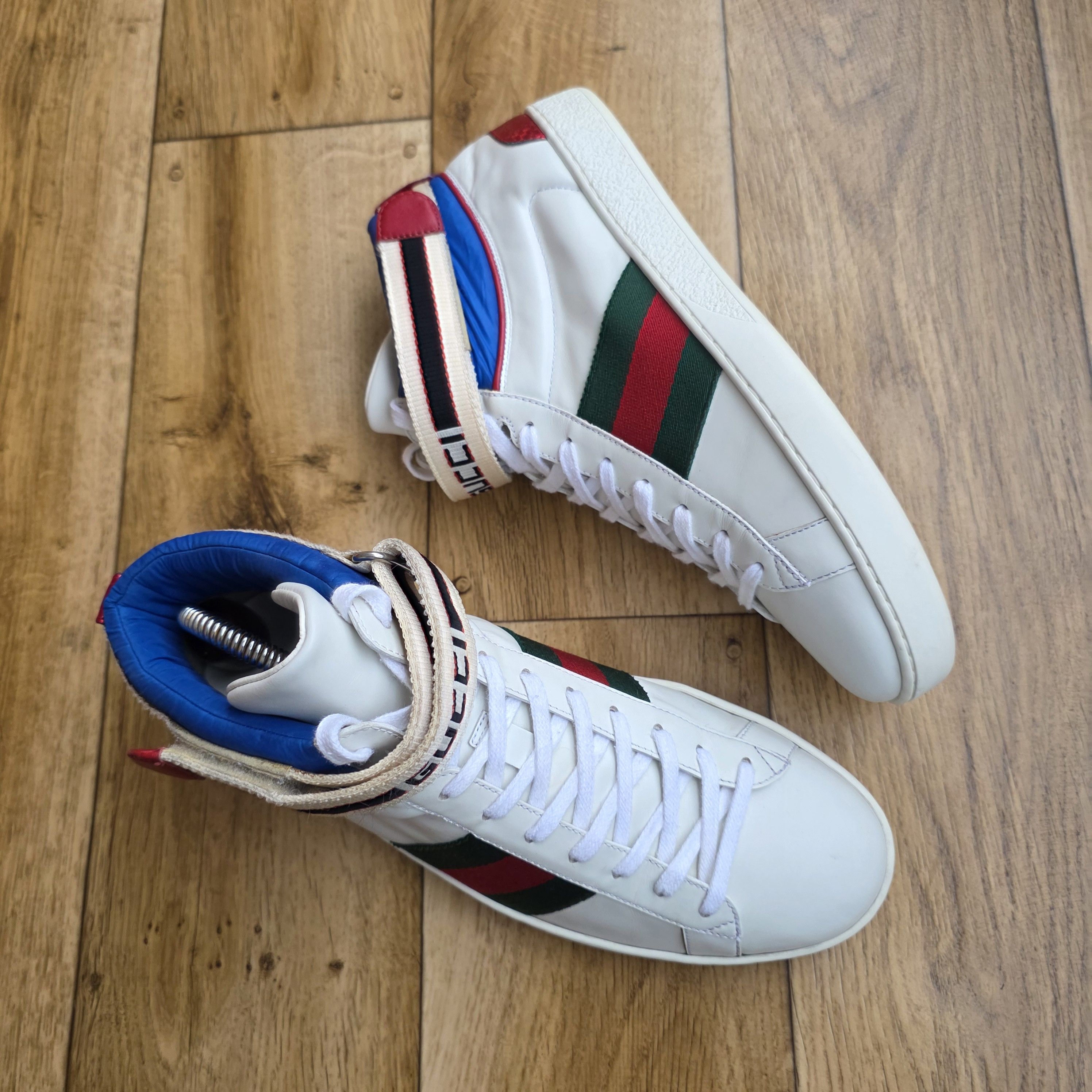 Gucci GUCCI ACE HIGH TOP TRAINERS Size US 9 / EU 42 - 12 Thumbnail