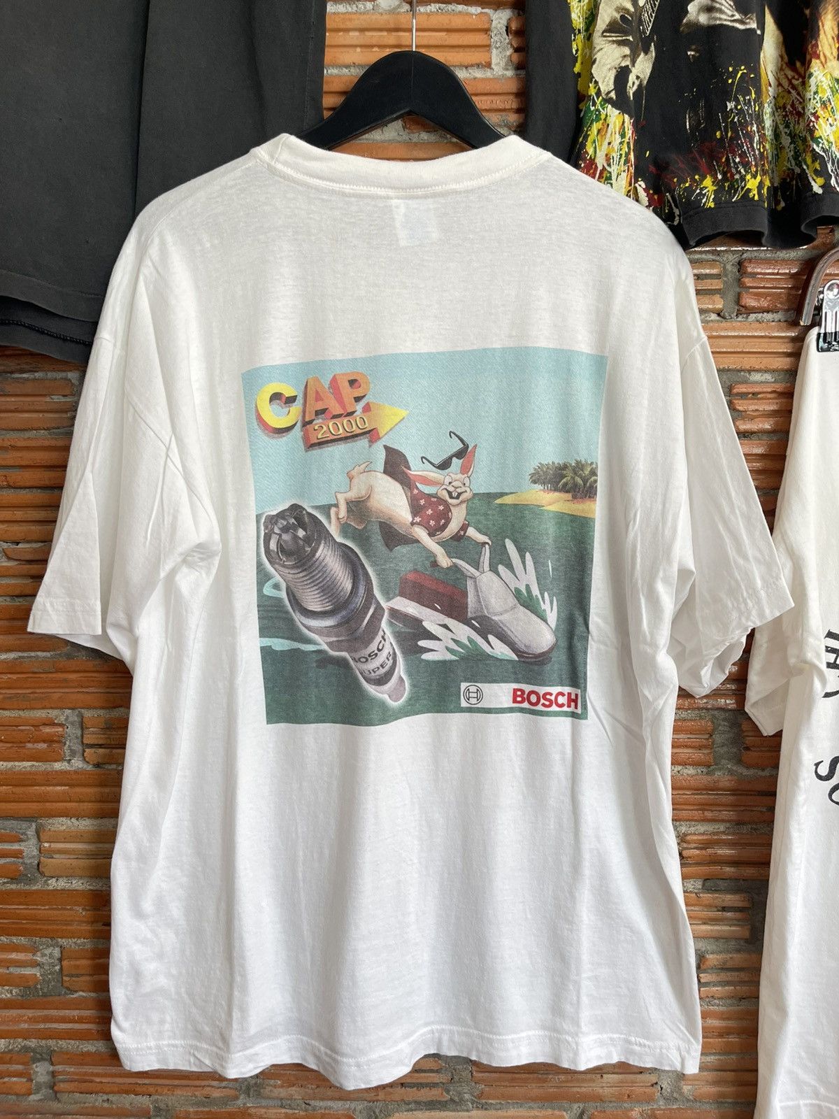 Vintage Vintage BOSCH T shirt XL Size US XL / EU 56 / 4 - 1 Thumbnail