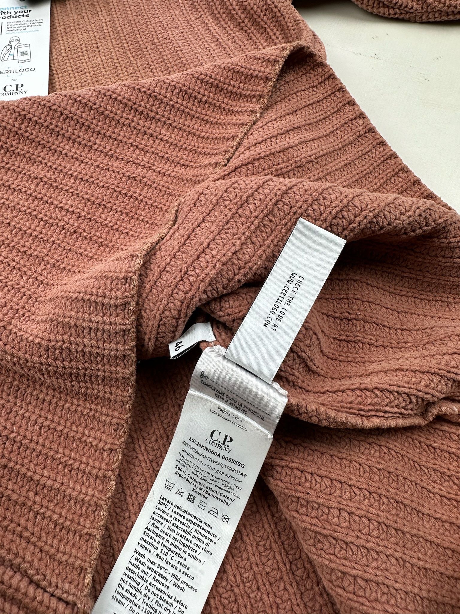C.P. Company C.P Company sweater New Crewneck Sweatshirt knit Size US S / EU 44-46 / 1 - 11 Thumbnail
