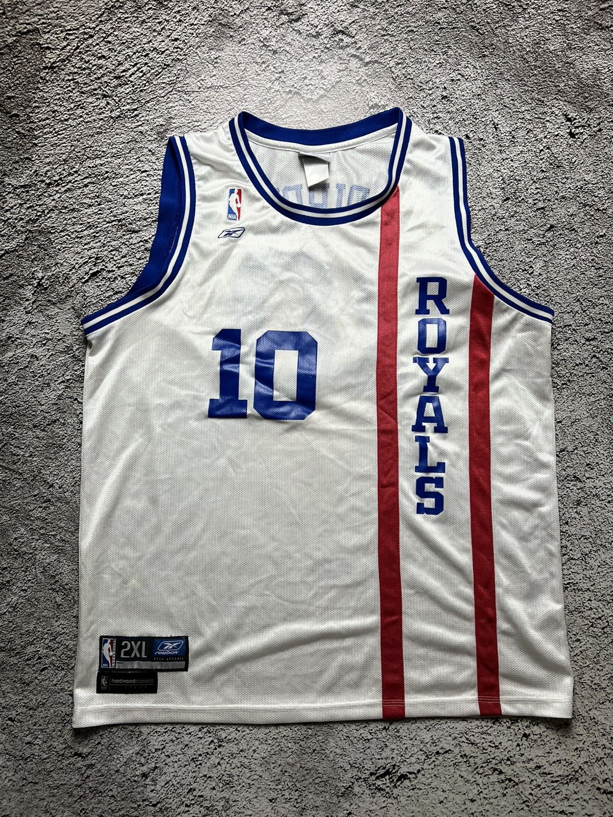 Cincinnati Royals/Sacramento Kings Mike Bibby reebok jersey
