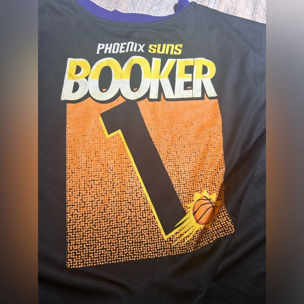 NBA NBA Phoenix Suns Devin Booker #1 Black purple Size US XXL / EU 58 / 5 - 5 Thumbnail