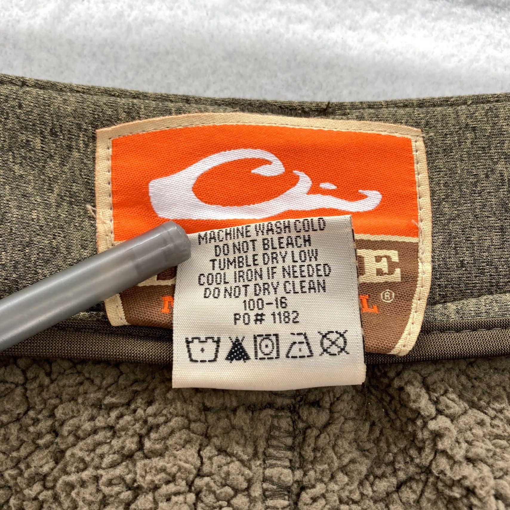 Vintage Drake Silencer Pants Mens 3XL Camouflage Cargo Fleece Lined NWT Brown Polyester 32in Inseam Slim/Regular Front Flat Front Size US 39 - 5 Thumbnail