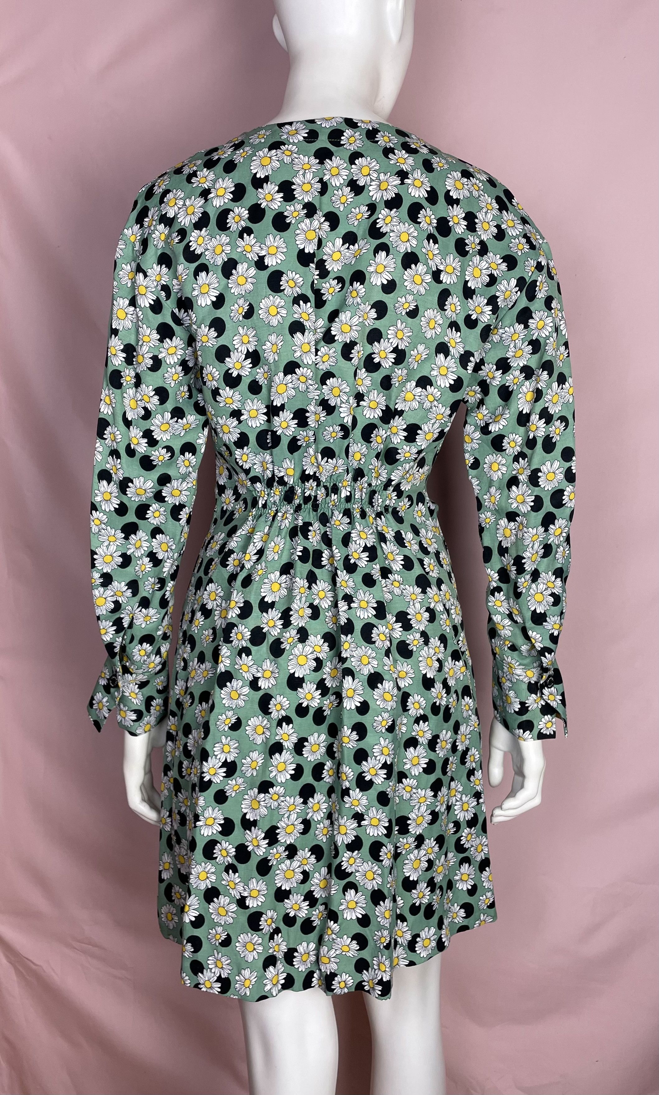 Sandro Sandro Angele Floral Print Linen Blend Mini Dress Size EU 36 Size S / US 4 / IT 40 - 6 Thumbnail