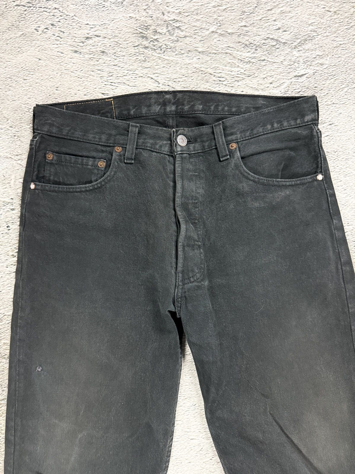 Levi's Levi’s 501 vintage black jeans denim pants made in USA Size US 33 - 8 Thumbnail