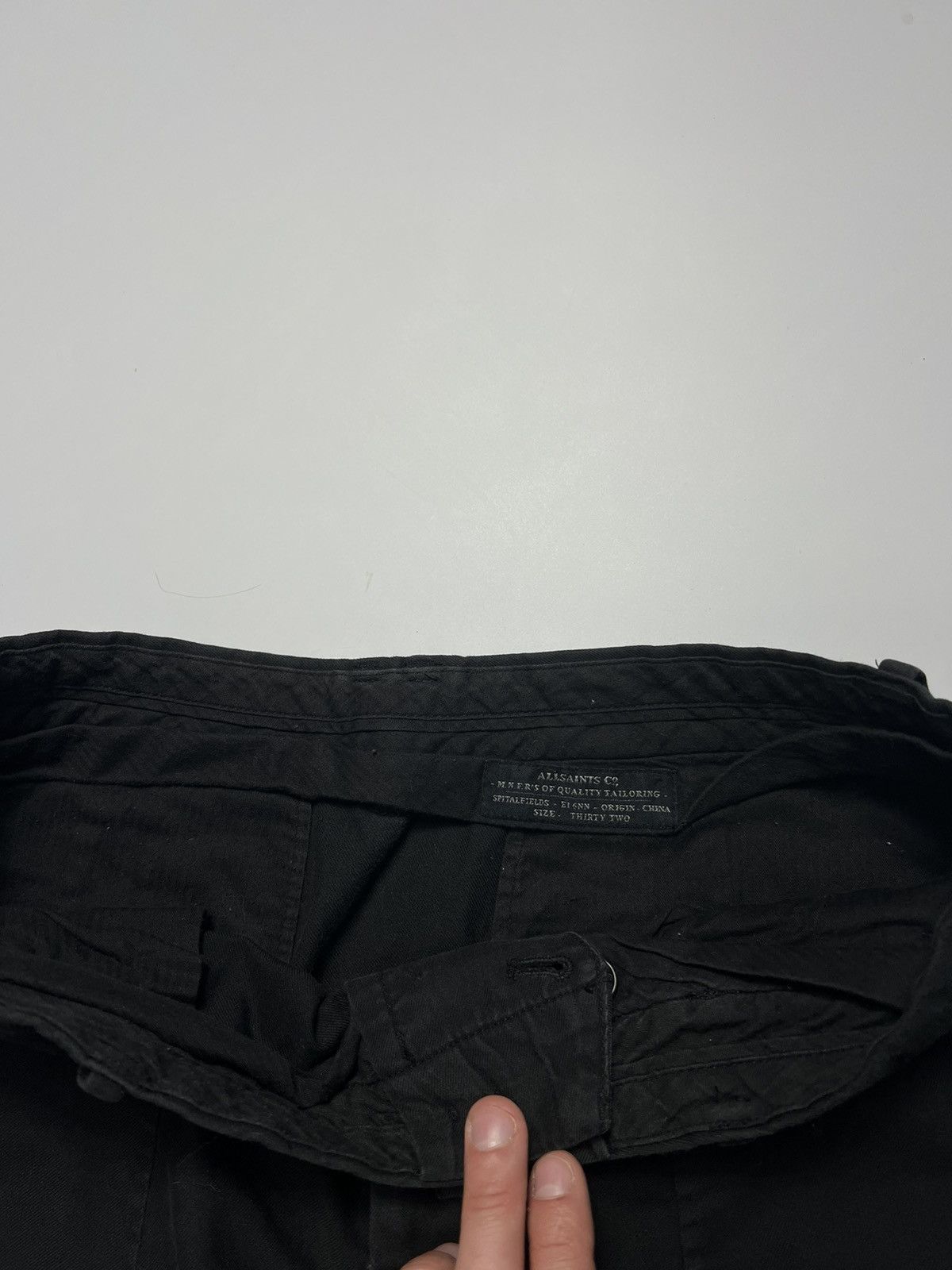 Allsaints Allsaints Remedy Obsolete Cropped Trousers Rick Owens Style Size US 32 / EU 48 - 10 Thumbnail