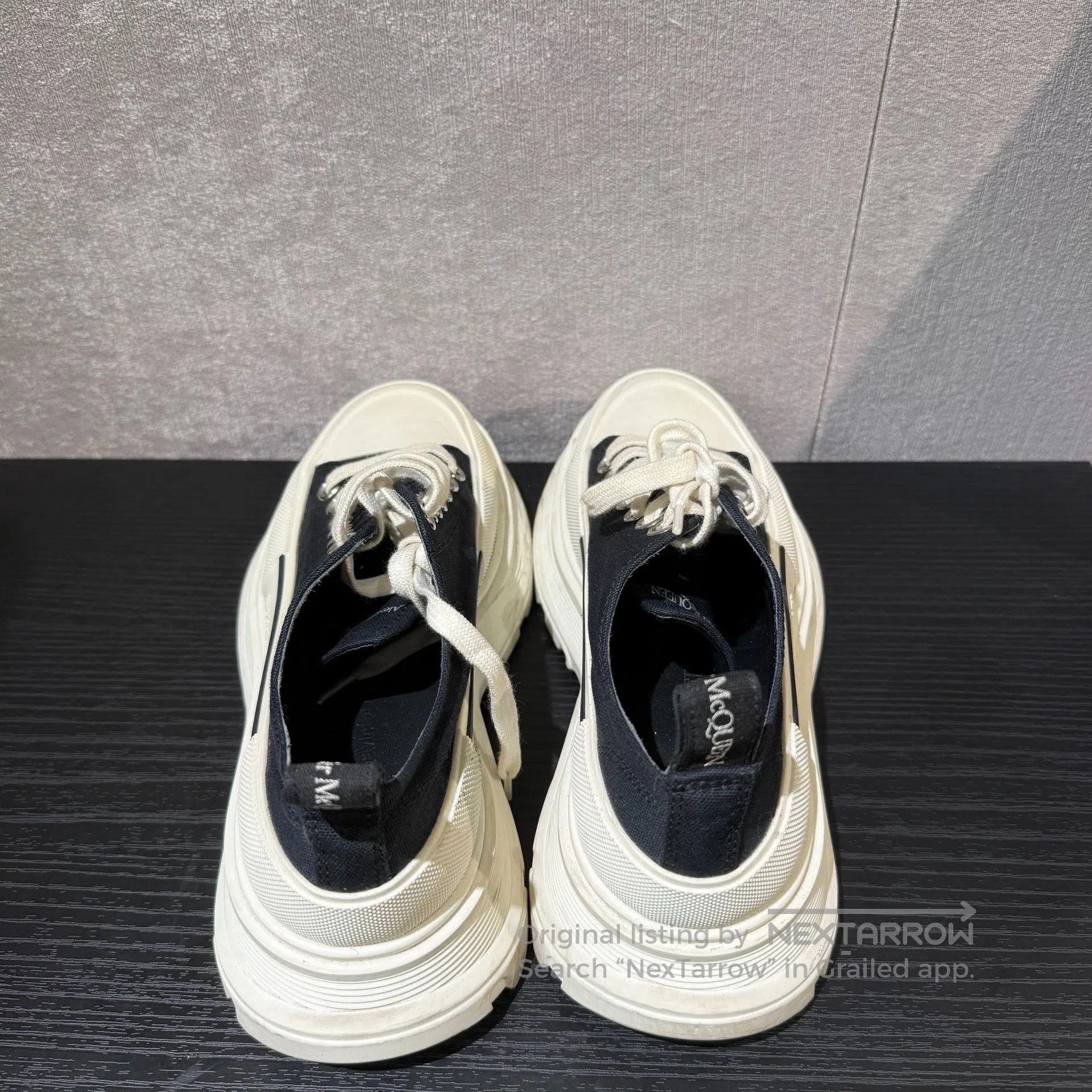 Alexander McQueen Alexander McQueen Thick Sole Canvas Shoes. Size US 6.5 / IT 36.5 - 3 Thumbnail