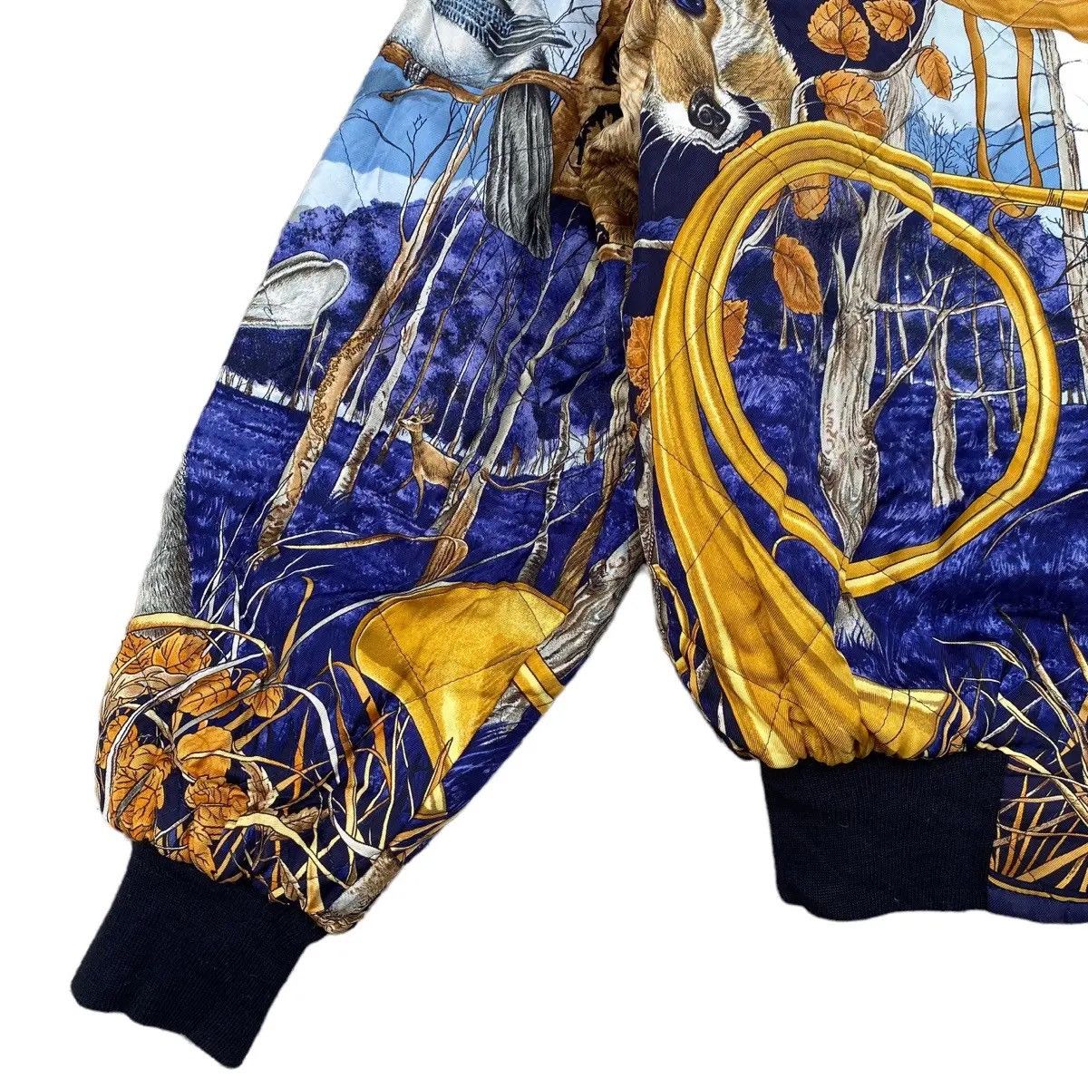 Hermes Hermes Carl de parcevaux Reversible Silk Jacket Size US M / EU 48-50 / 2 - 6 Thumbnail