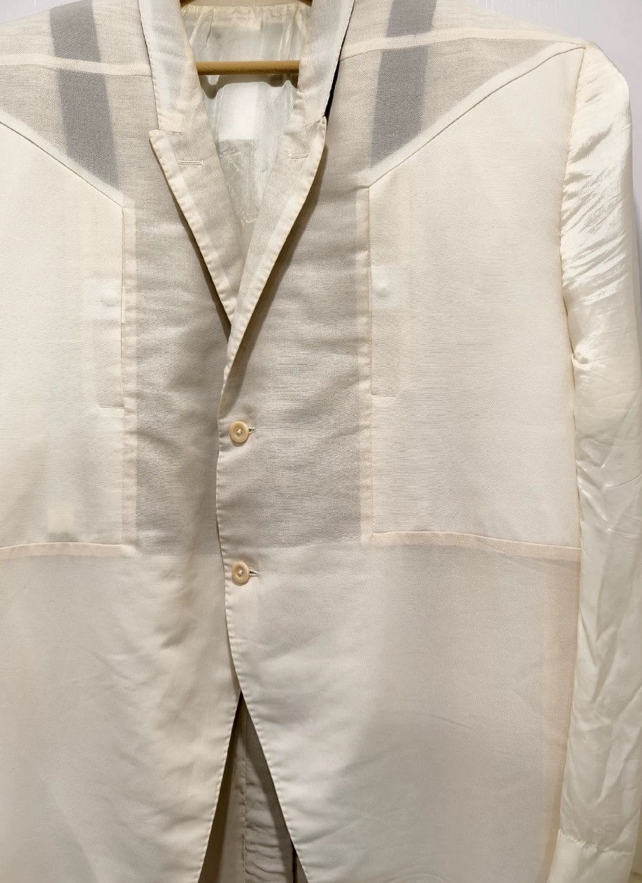 Rick Owens Rick Owens 22ss Show White Jumbo Tatlin Light Coat Size US XL / EU 56 / 4 - 3 Thumbnail