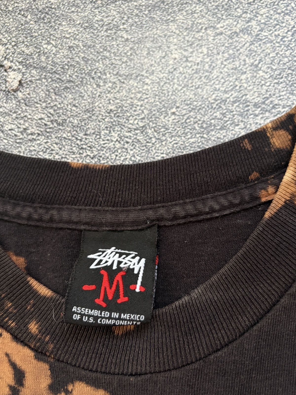 Stussy Vintage Stussy Tie Dye Skull LA Rollers T-Shirt Size M Size US M / EU 48-50 / 2 - 3 Thumbnail