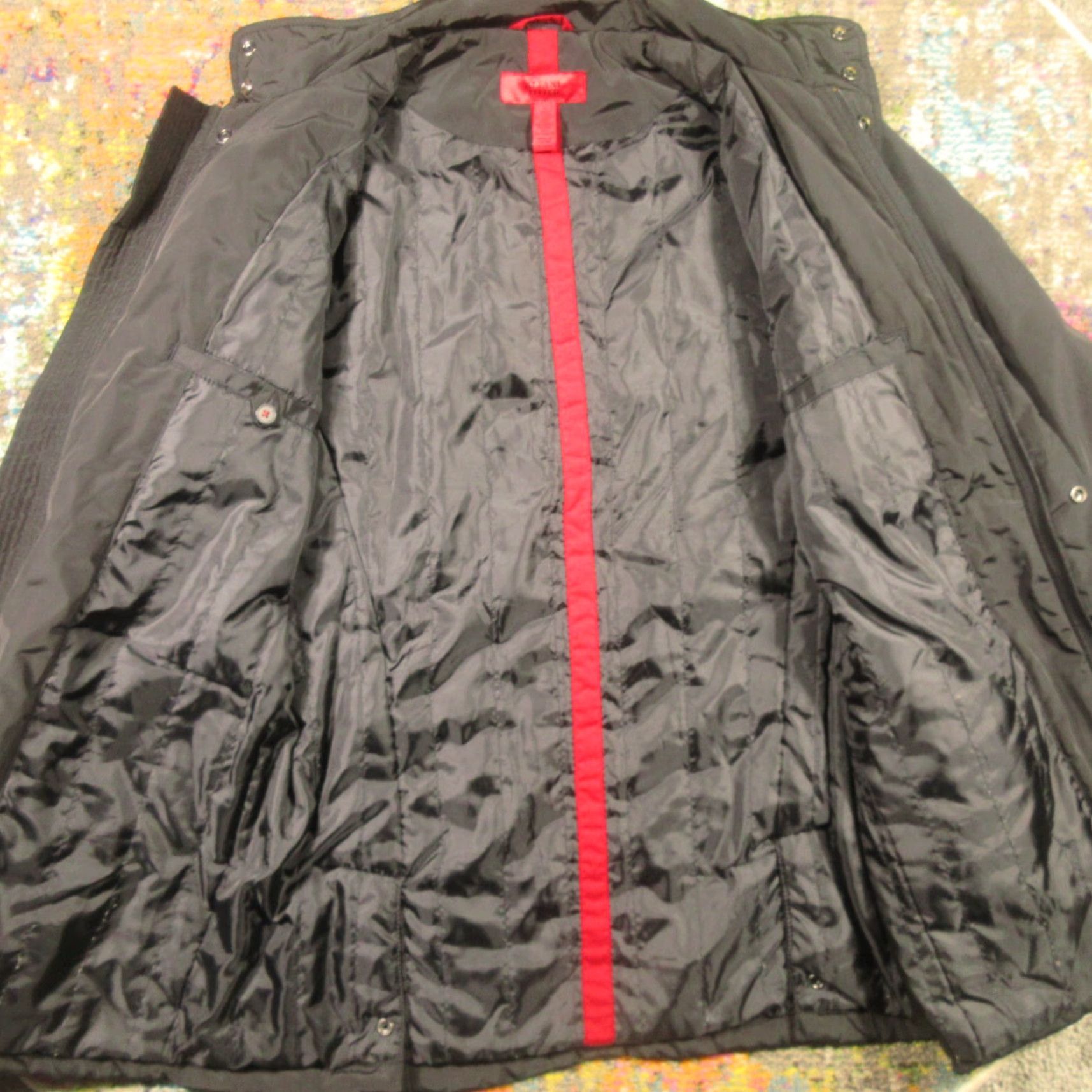 Alfani VINTAGE? No. Alfani Utility Four Pocket Snap Front Jacket Men L Long Black Lightly Insulated Size US L / EU 52-54 / 3 - 4 Thumbnail