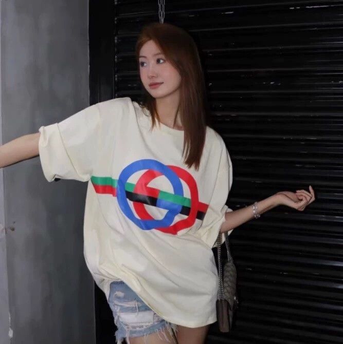 Gucci Gucci White logo printed cotton round-neck short-sleeved T Size US L / EU 52-54 / 3 - 9 Thumbnail