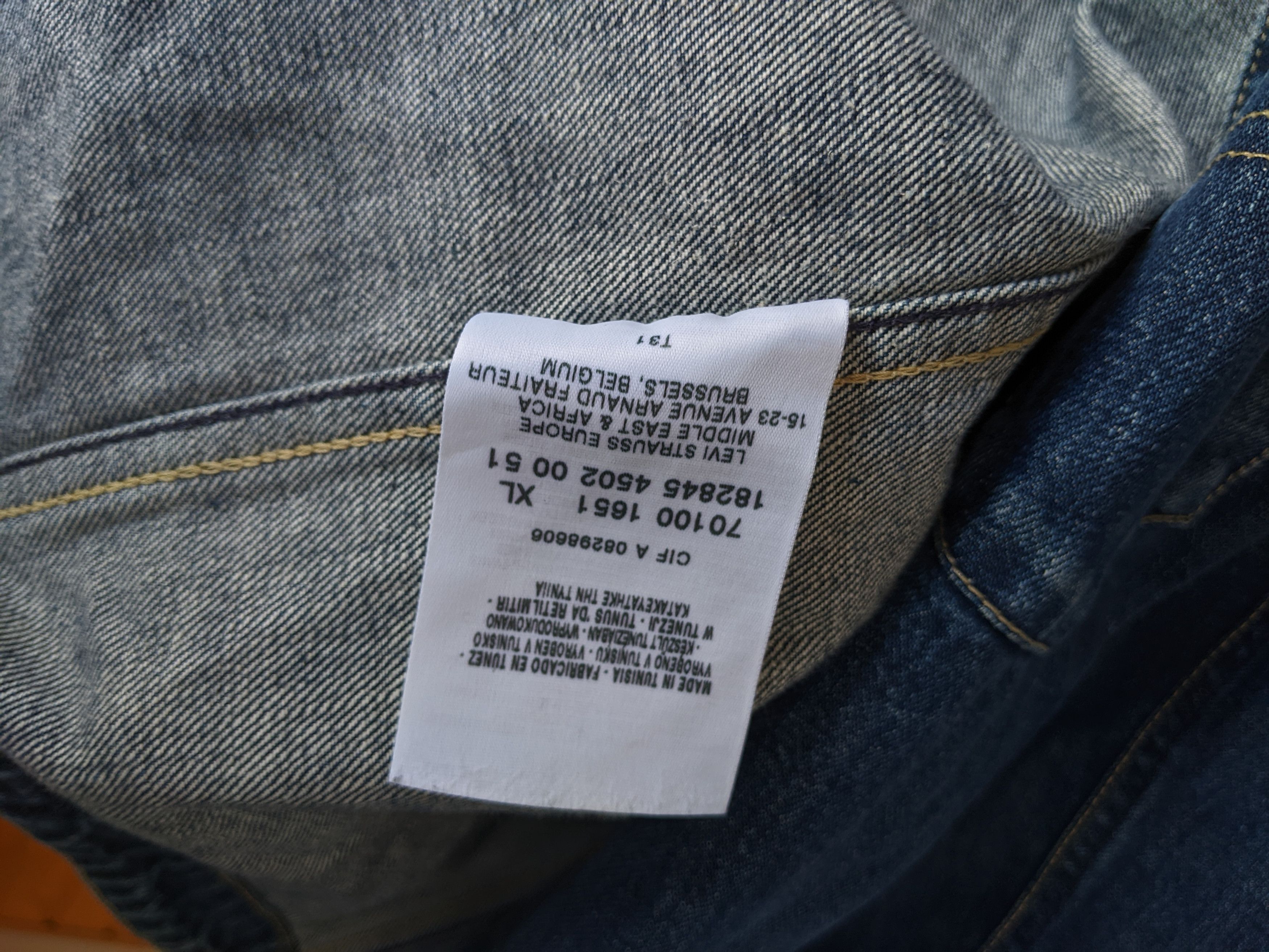 Levi's Levis Engineered Jeans Denim Jacket Vintage Lee Polo ACNE Size US XL / EU 56 / 4 - 25 Thumbnail