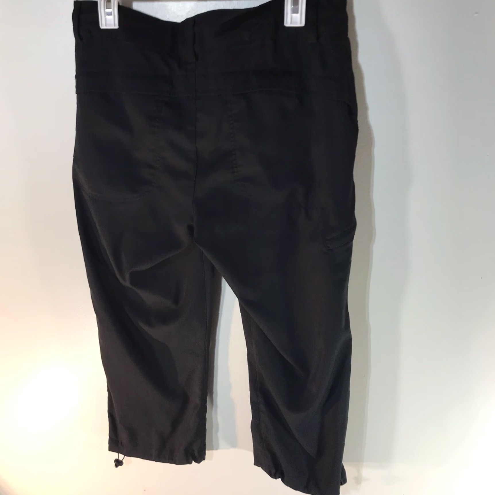 Vintage Magellan Outdoors Women's Cropped Pants Size M Black Outdoor Casual Spring Summer Size 32" / US 10 / IT 46 - 2 Thumbnail