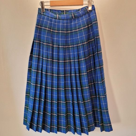 Vintage Vintage Bonda Nova Scotia Tartan Wool Dress Kilt- Size 8/26" Size 26" / US 2 / IT 38 - 5 Thumbnail