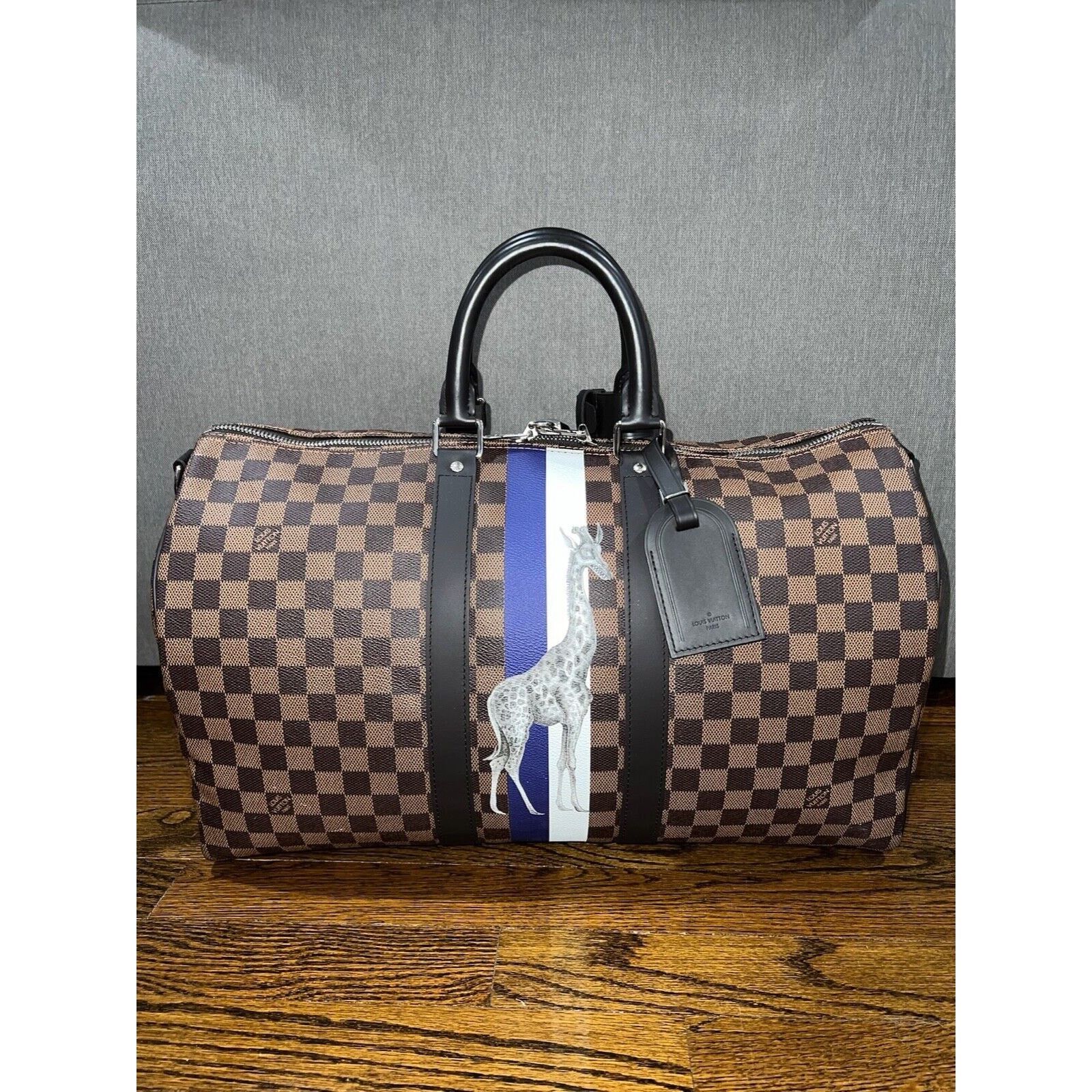 Louis Vuitton Louis Vuitton Keepall Bandouliere Damier Savane Travel Bag Size ONE SIZE - 2 Thumbnail