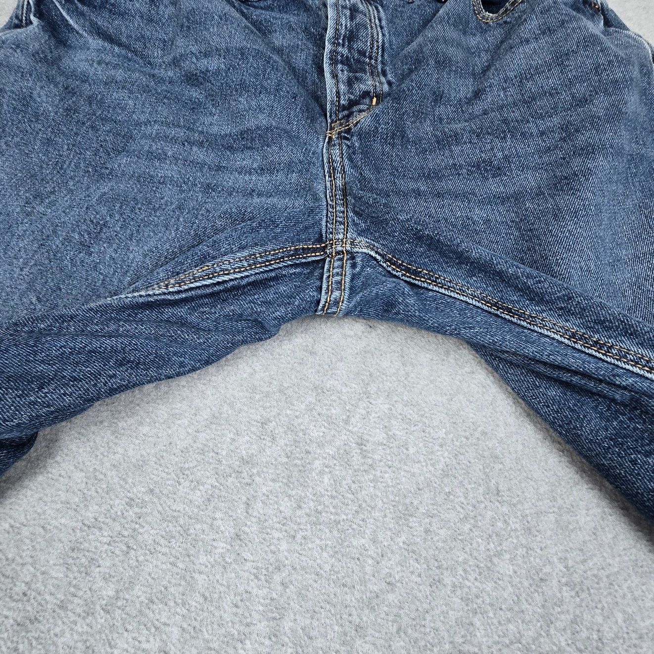 Old Navy Old Navy 14 High Rise Slouchy Straight Button Fly Jeans Size 36" / US 14 / IT 50 - 6 Thumbnail