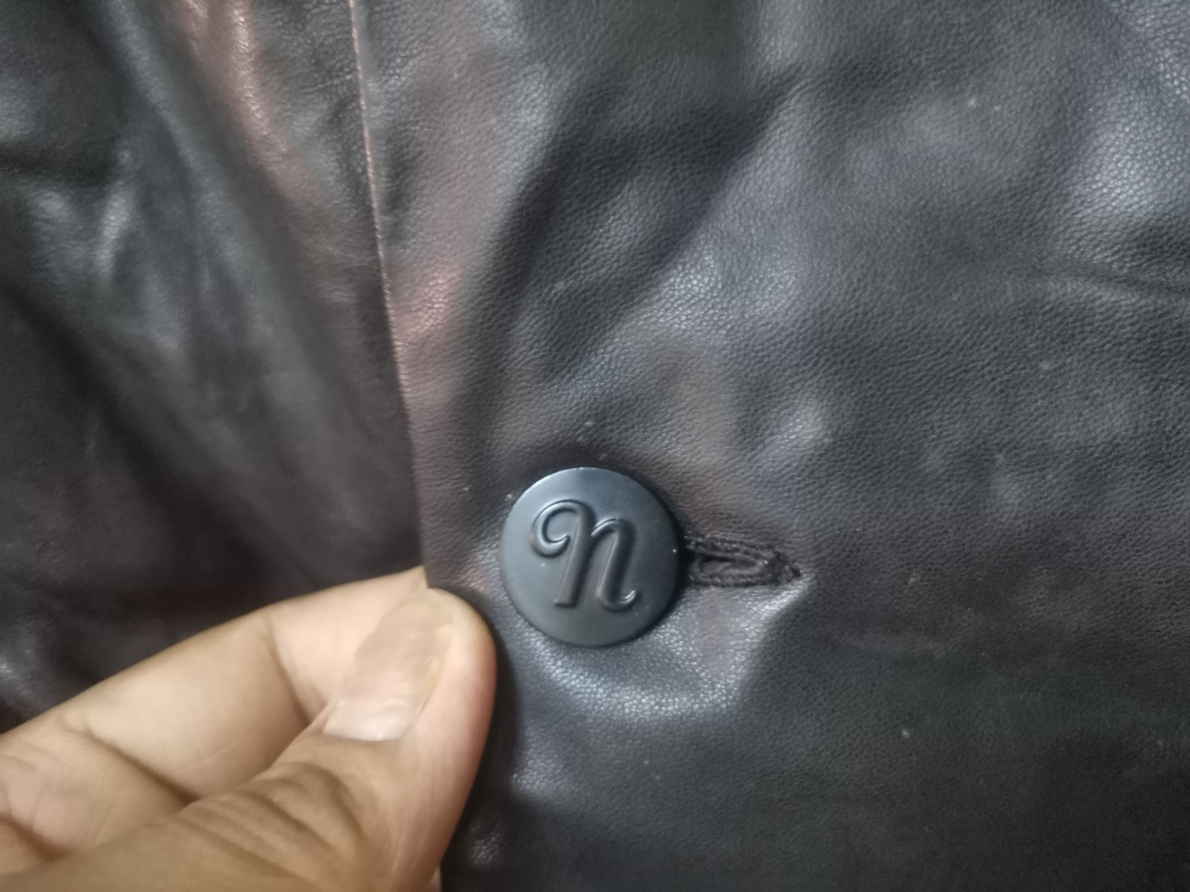Japanese Brand × Number (N)ine Number nine leather jacket Size US M / EU 48-50 / 2 - 6 Thumbnail