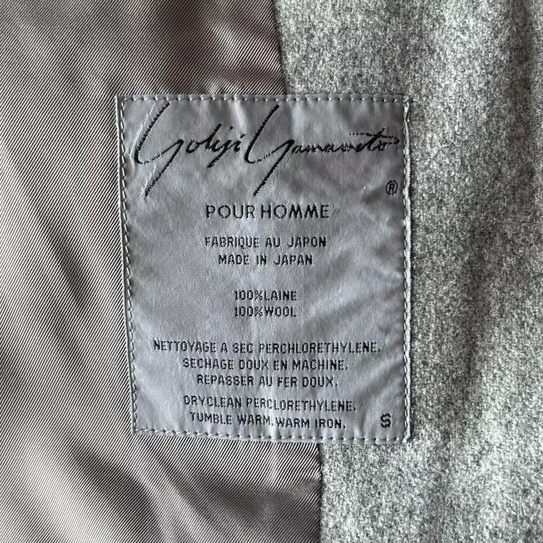 Yohji Yamamoto Yohji Yamamoto Yohji Yamamoto Color Block Wool Blazer Size US S / EU 44-46 / 1 - 4 Thumbnail