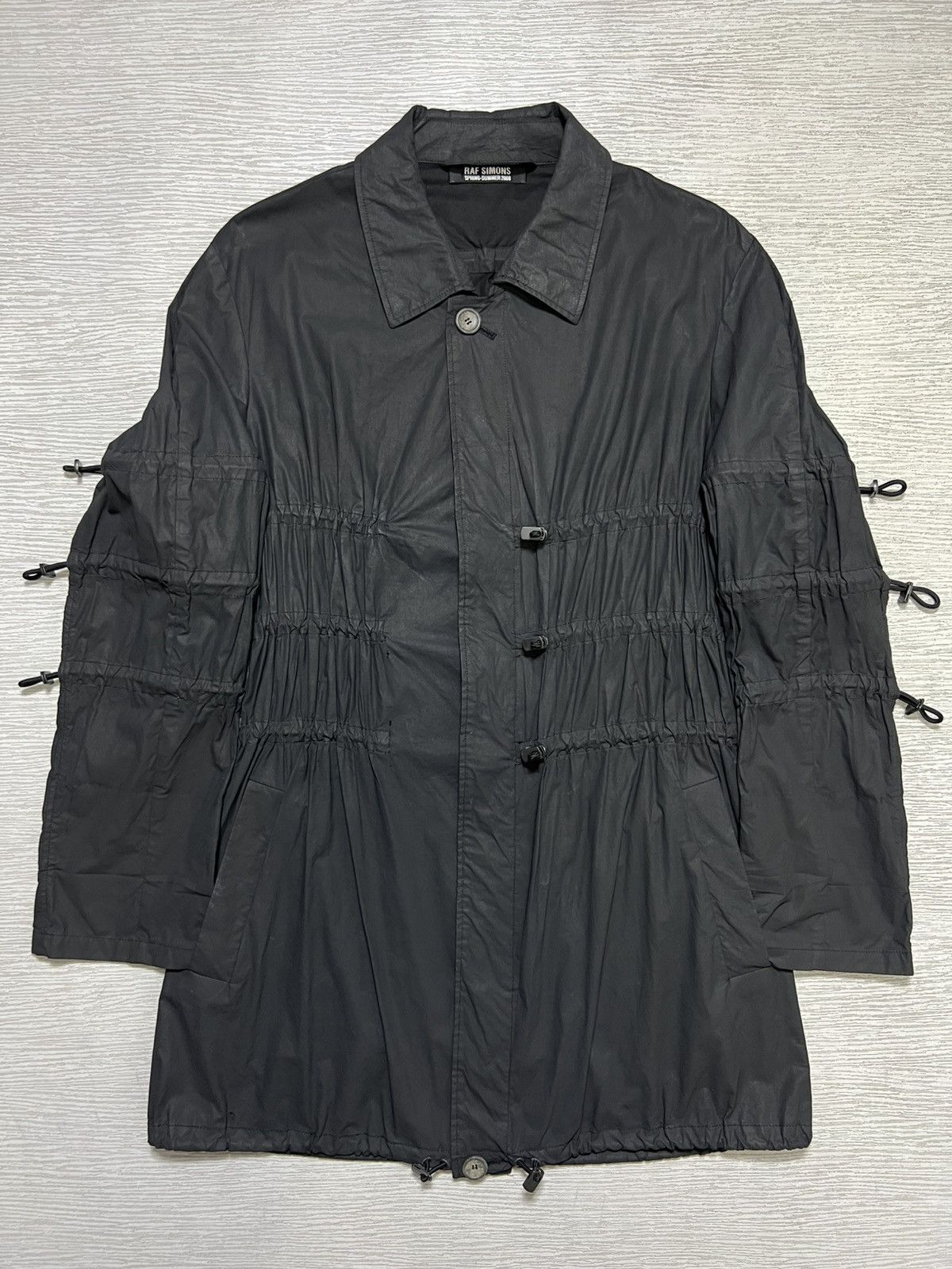 Raf Simons Raf Simons - S/S 08’ - Bungee Mac Jacket Size US M / EU 48-50 / 2 - 2 Thumbnail