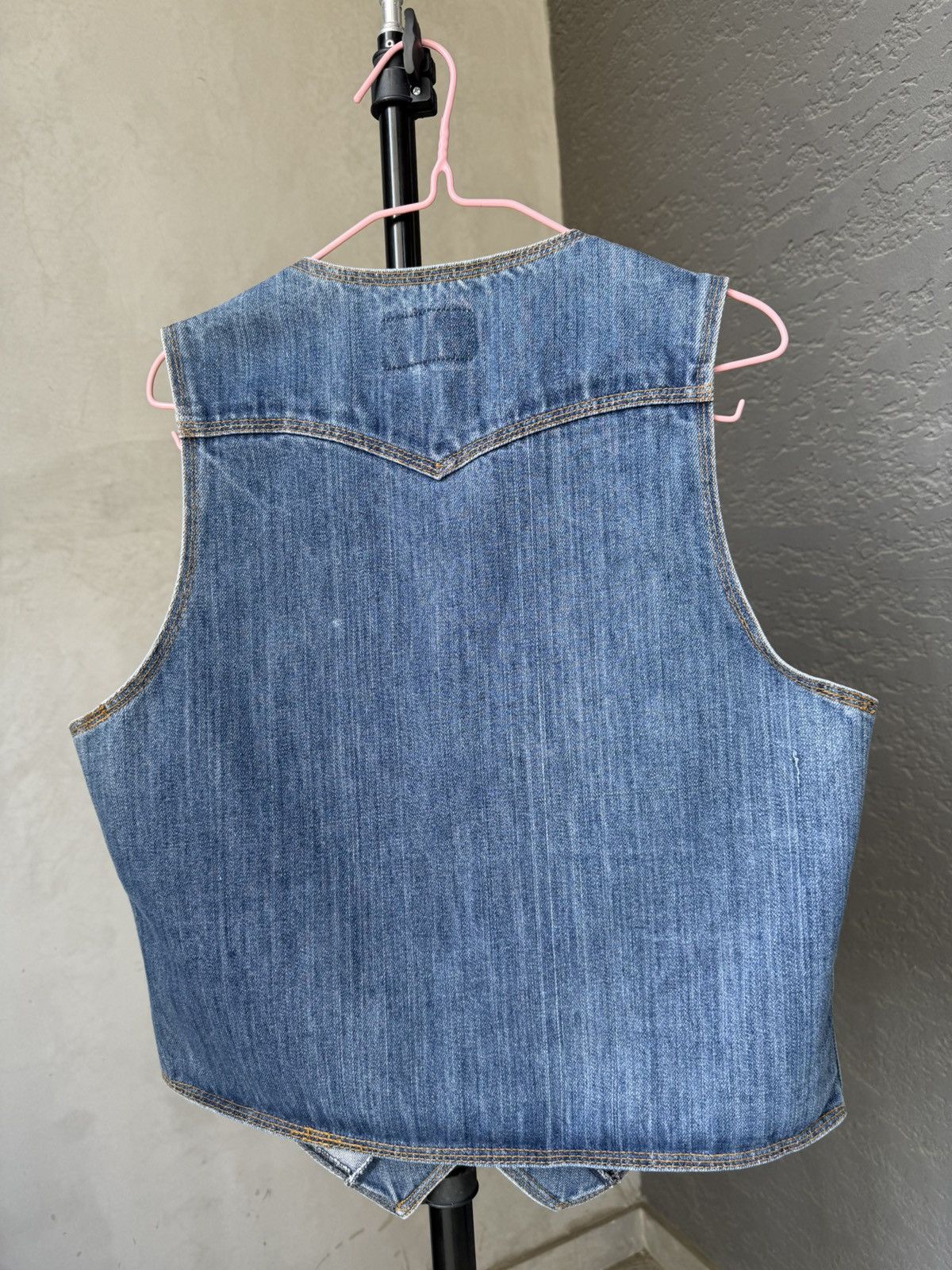 Levi's Vintage Clothing Levi’s vest jeans vintage Size 46R - 9 Thumbnail