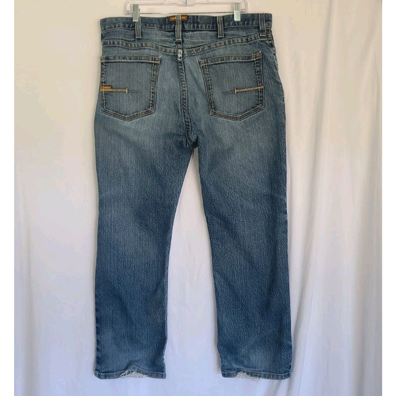 Ariat Ariat Men's Rebar Low Rise Boot M4 Distressed Denim Jeans 38 Size US 28 / EU 44 - 6 Thumbnail