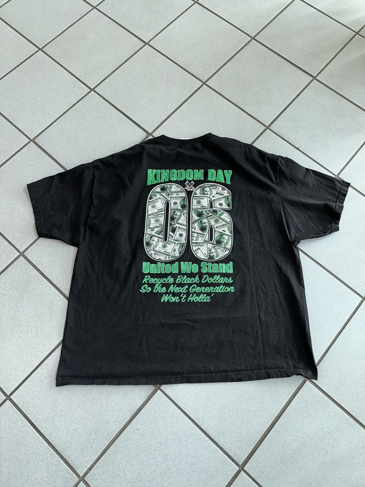 Band Tees Vtg 90s MLK Martin L King Back Hit Tee Men’s 4XL Big Graphic Size US XXL / EU 58 / 5 - 5 Thumbnail
