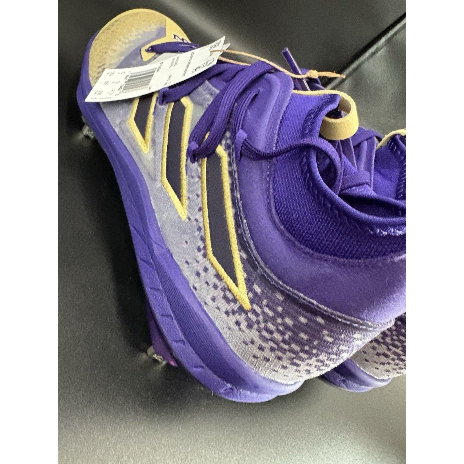 Adidas Adidas AdiZero Aftbu W Huskies Mens Metal Bsbl Cleats Sz12.5 Size US 12.5 / EU 45-46 - 2 Thumbnail