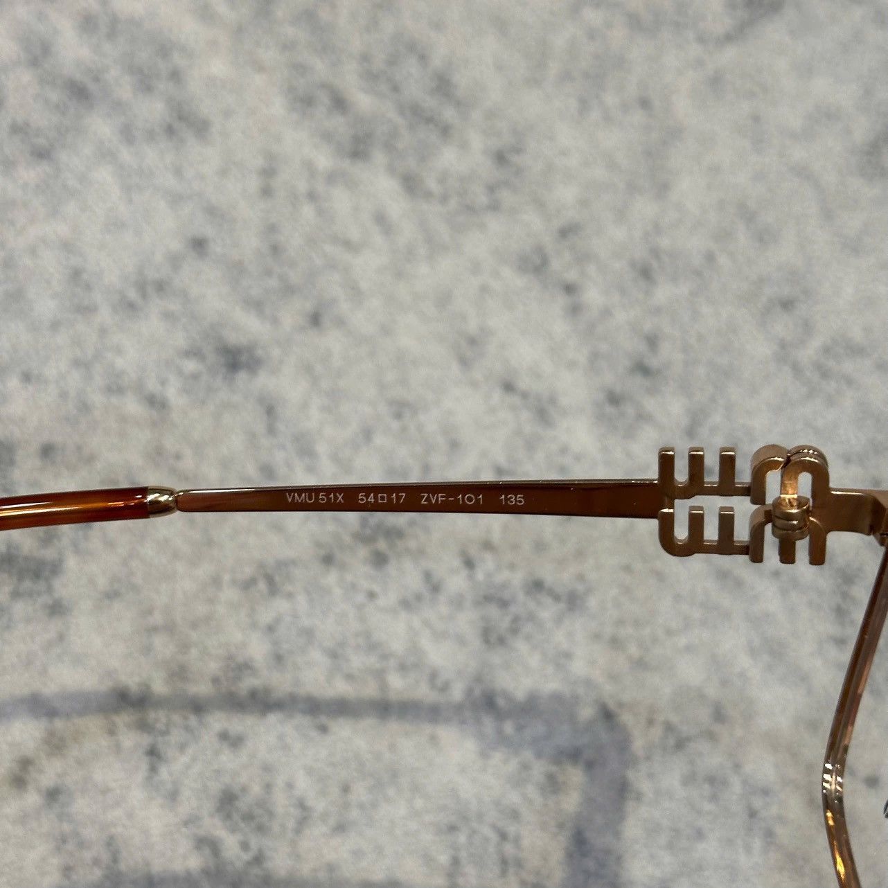 Miu Miu MIU MIU MU 51XV ZVF1O1 Sunglasses Size ONE SIZE - 4 Thumbnail