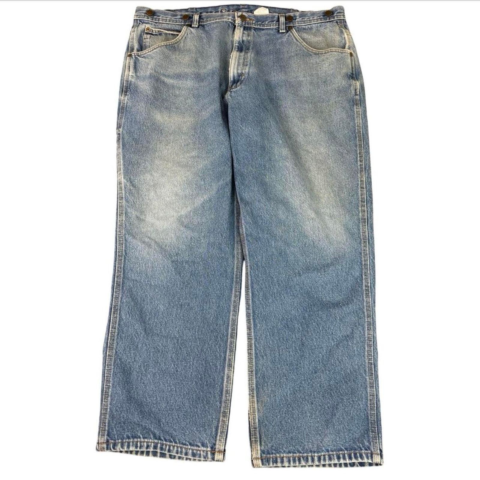 Carhartt × Carhartt Wip × Vintage 90s Carhartt Style Carpenter Utility Workwear Jeans Size US 42 / EU 58 - 5 Thumbnail