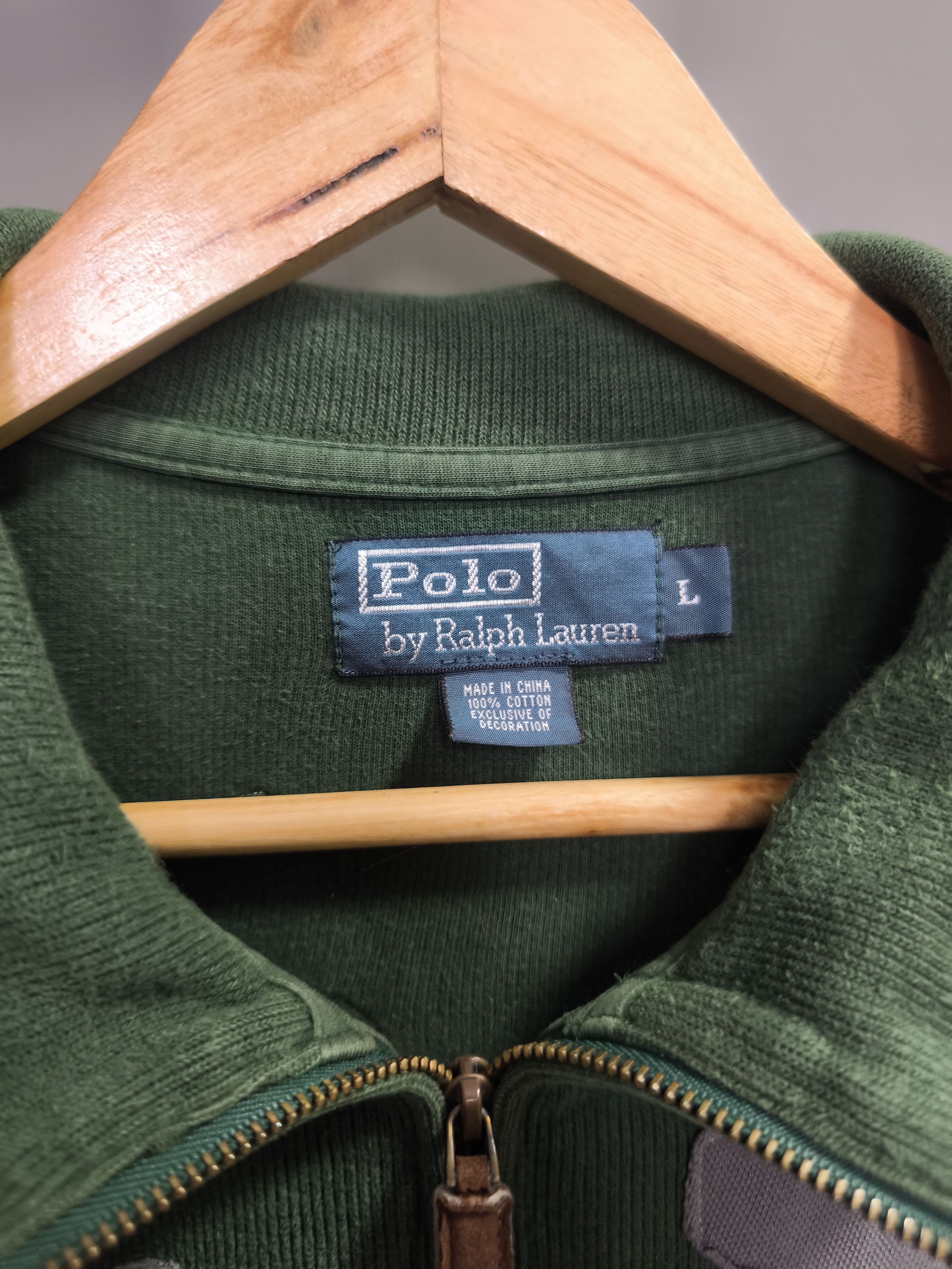 Polo Ralph Lauren Vintage RL Quarter Zip - Custom Patchwork (1 of 1) Size US L / EU 52-54 / 3 - 5 Thumbnail