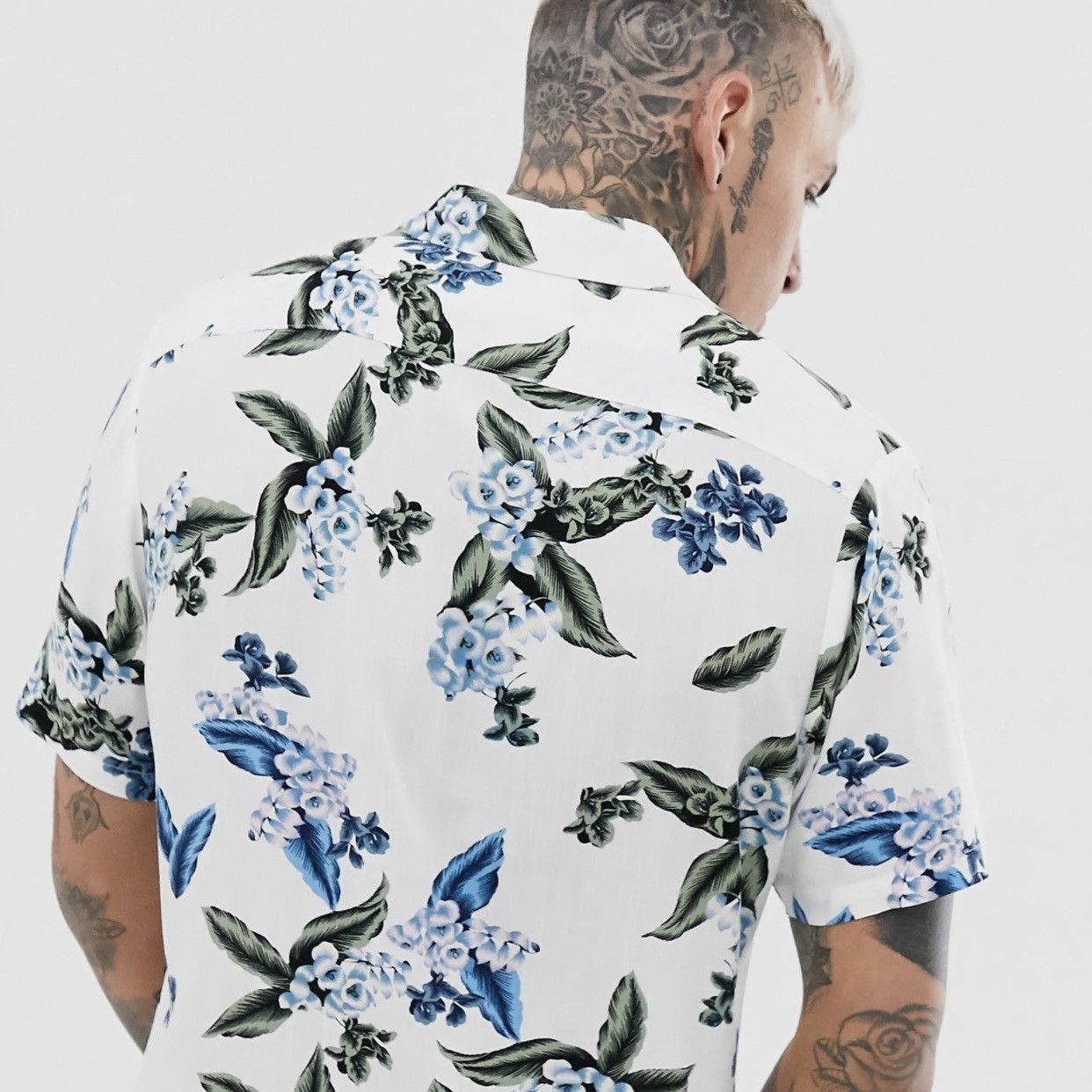 Asos ASOS Floral Shirt Size US XS / EU 42 / 0 - 6 Thumbnail