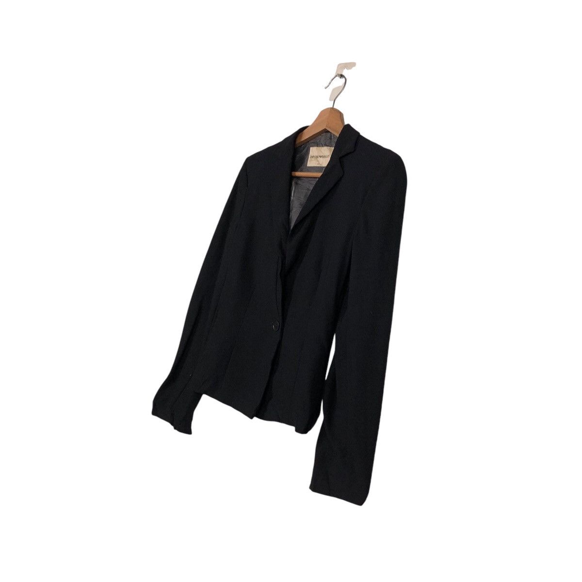 Emporio Armani 📌Vintage Cropped Biker Jacket Emprio Armani Made in Italy Size US M / EU 48-50 / 2 - 3 Thumbnail