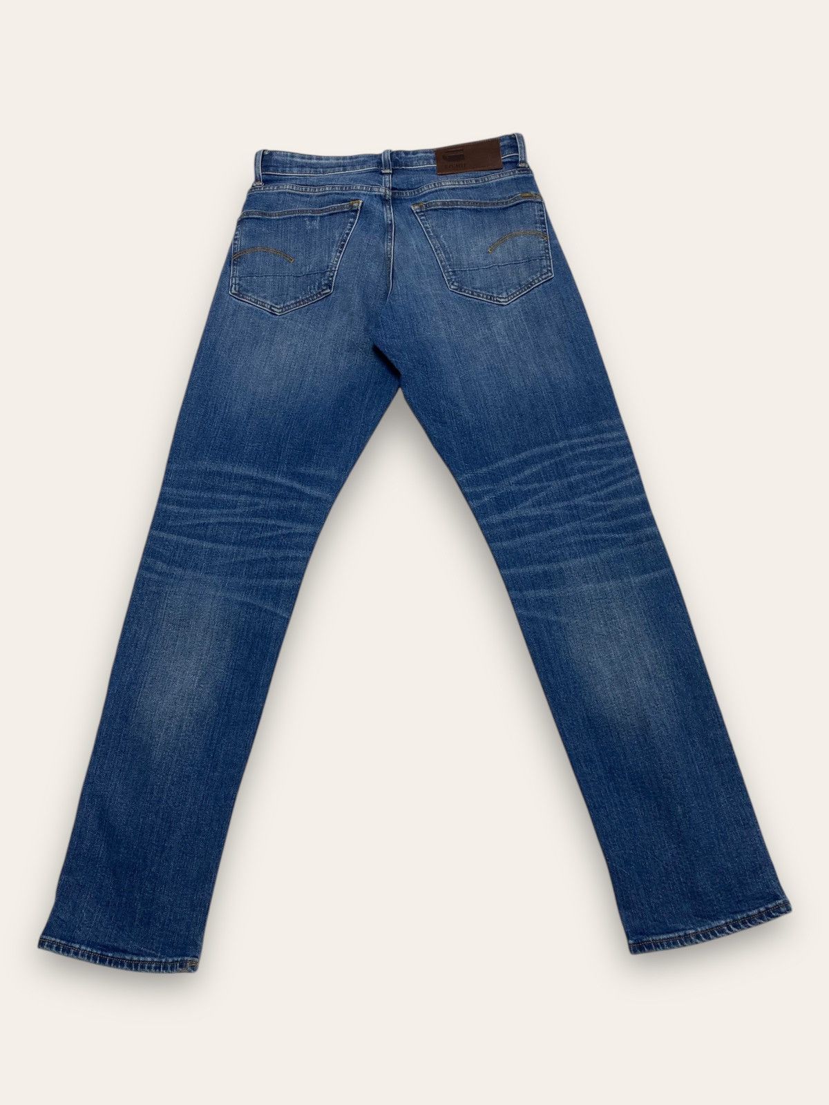 G-Star Vintage G STAR RAW Straight Tapered Denim Jeans Blue Y2K Size US 31 - 1 Thumbnail