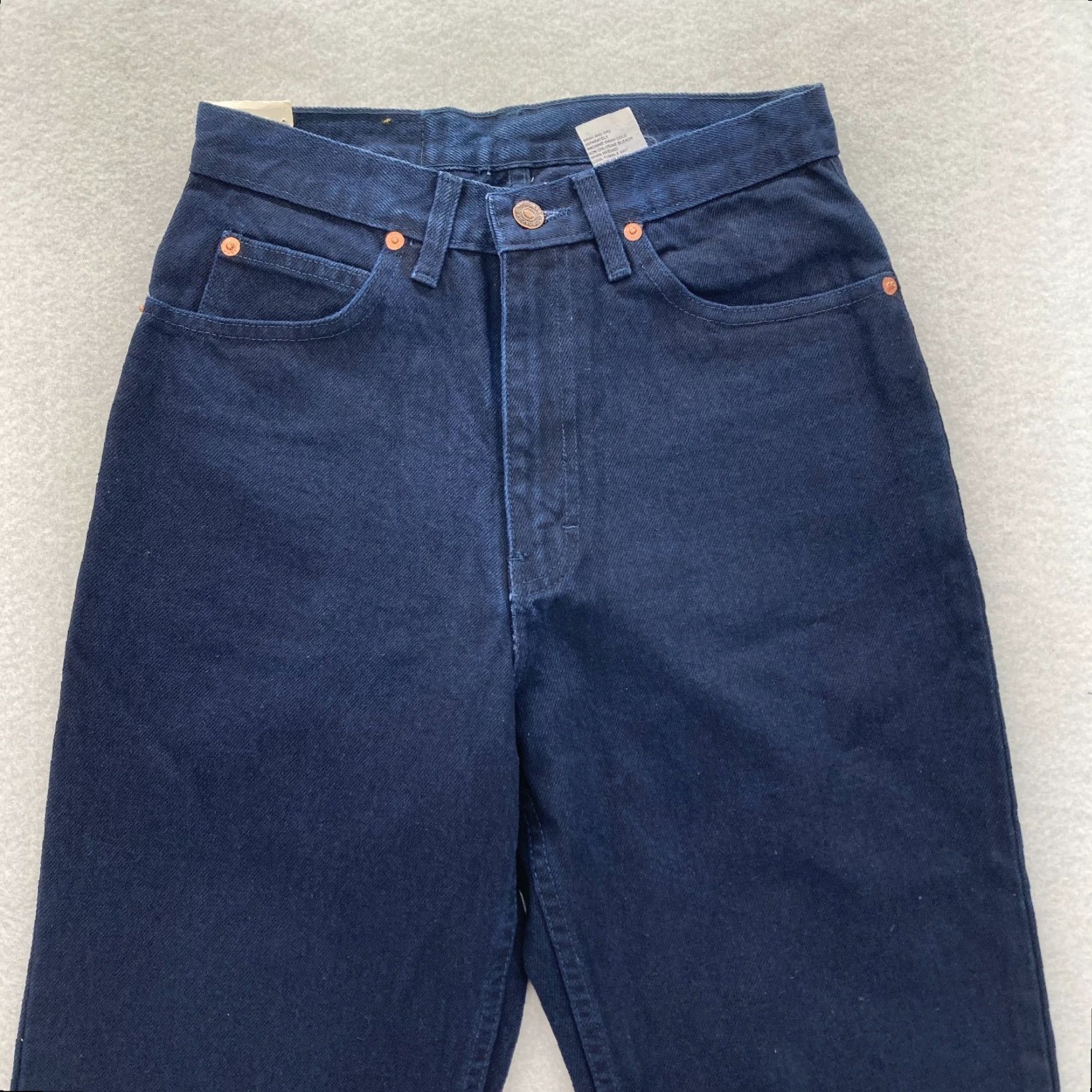 Jordache Vintage Jordache Jeans Women's 8 Tapered Blue Denim Western Cowgirl NWT Size 30" / US 8 / IT 44 - 3 Thumbnail