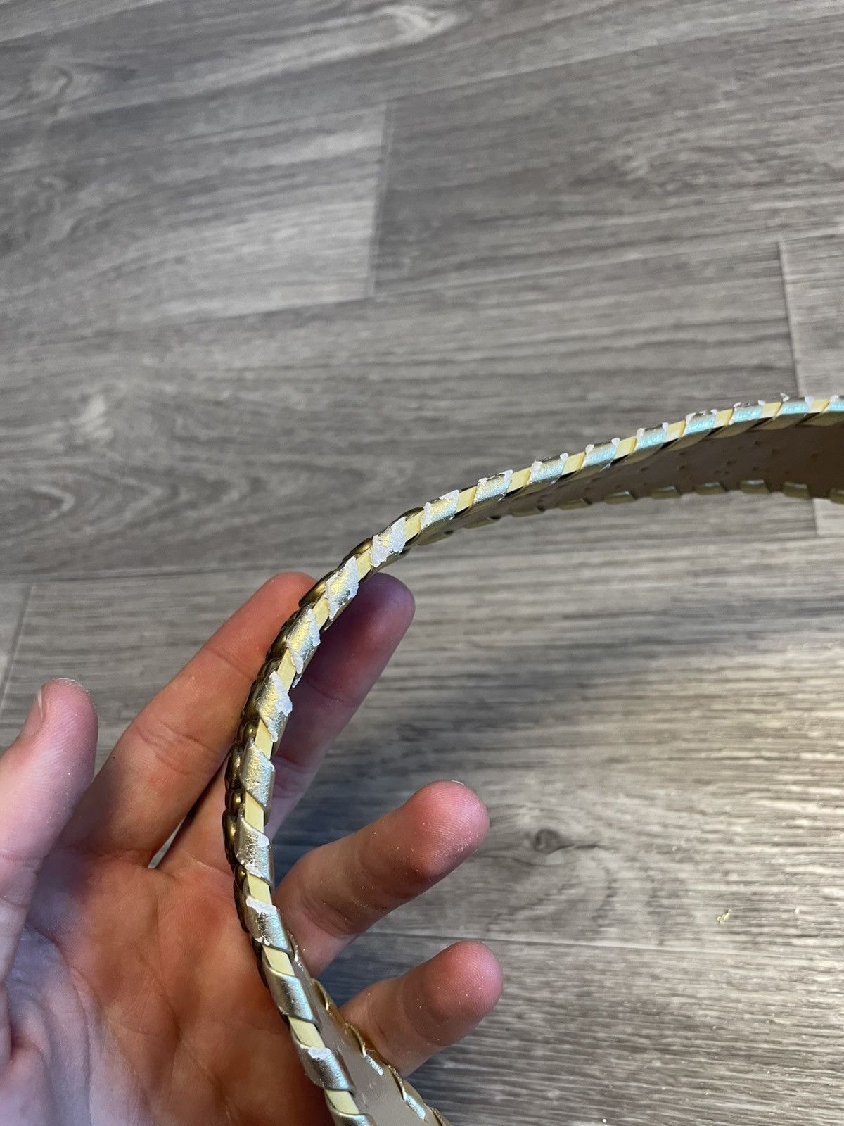 Other Vintage Gold Studded Belt With Stones Y2K Size ONE SIZE - 10 Thumbnail