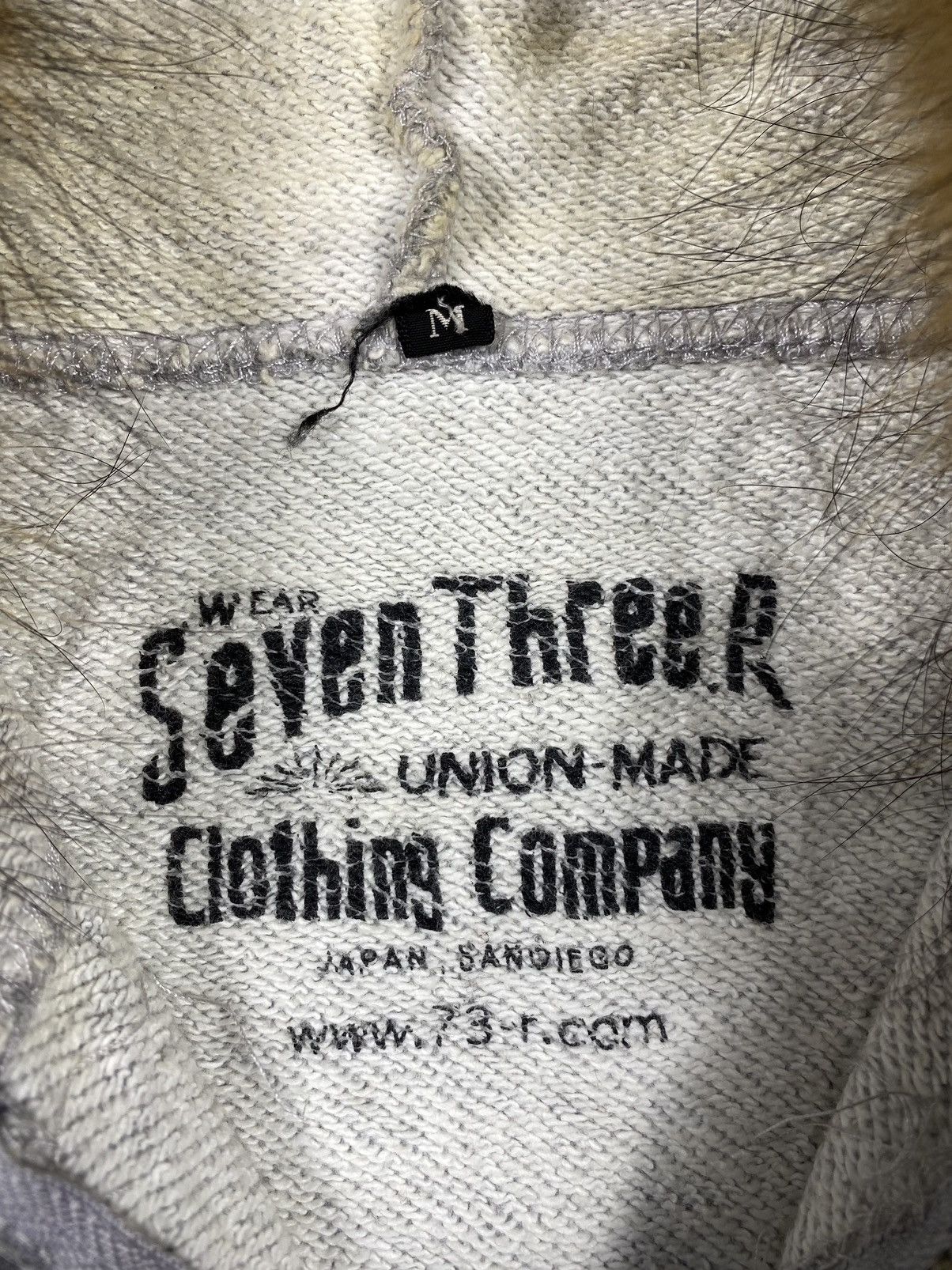 Japanese Brand Seven three.R FurZip Hoodie Ifsixwasnine Lgb Style Size US M / EU 48-50 / 2 - 5 Thumbnail