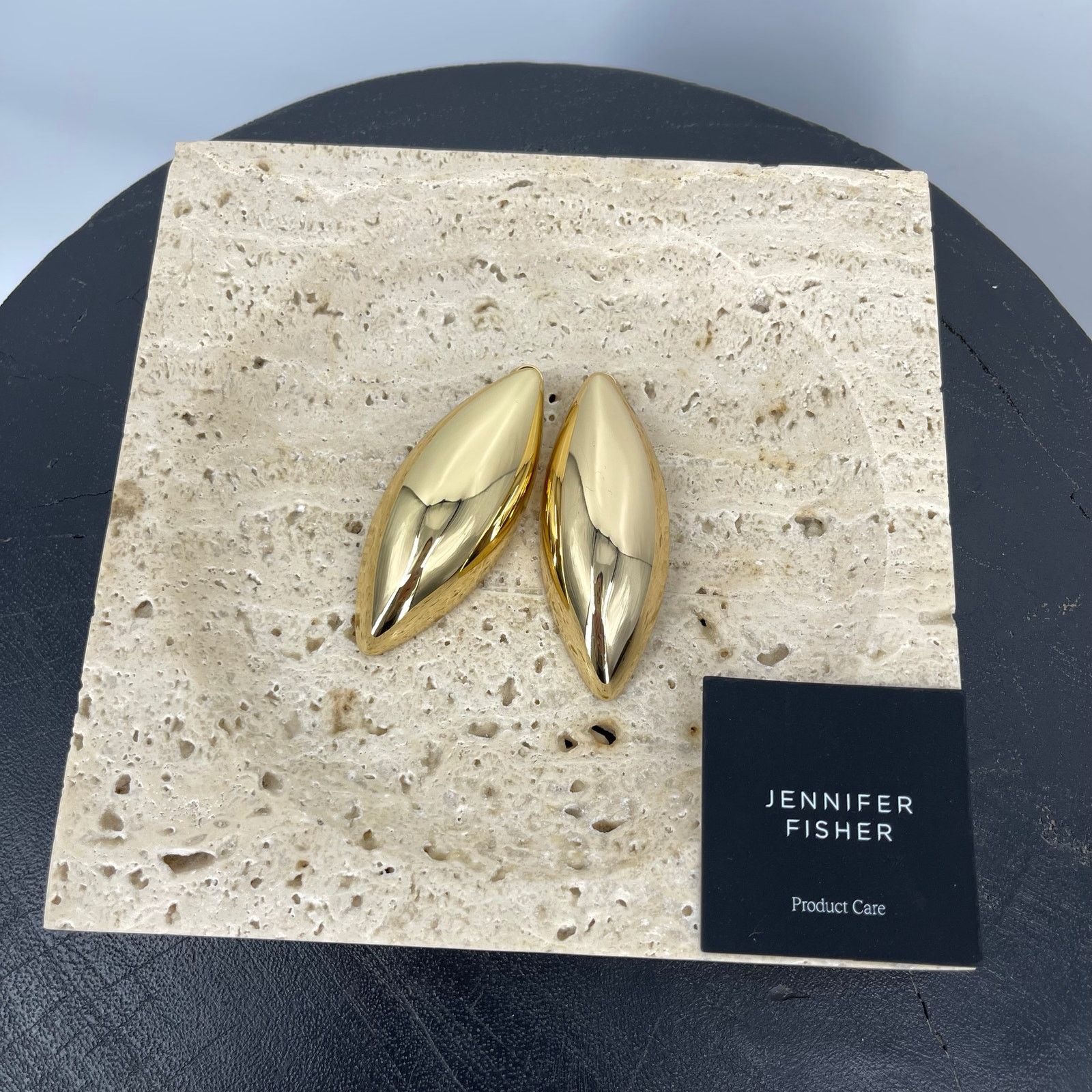 Other Jennifer Fisher | Puffy Dagger Earrings in Yellow Gold Size ONE SIZE - 2 Thumbnail