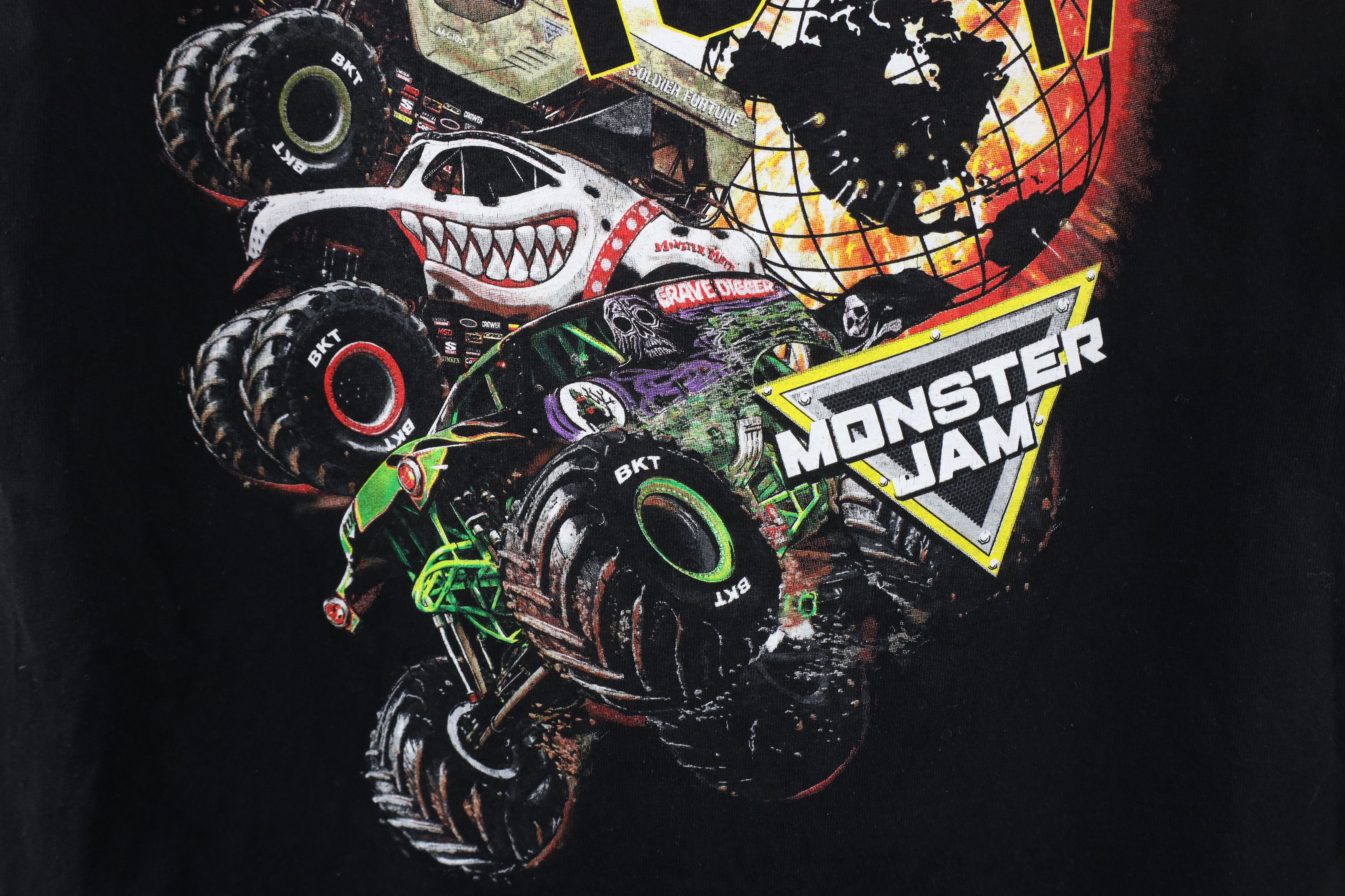 Vintage Vintage Y2K 2017 Monster Jam Digger Monster Truck T-Shirt Size US M / EU 48-50 / 2 - 6 Thumbnail