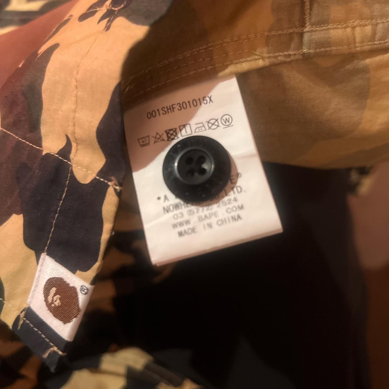 Bape Bape WGM Green Camo Jacket Sz L Size US L / EU 52-54 / 3 - 4 Thumbnail