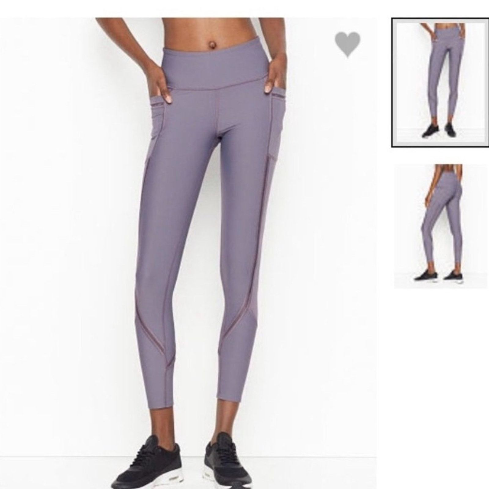 Victoria's Secret VICTORIA'S SECRET Knockout Mesh Pocket Cut Out Leggings Size 27" / US 4 / IT 40 - 1 Thumbnail