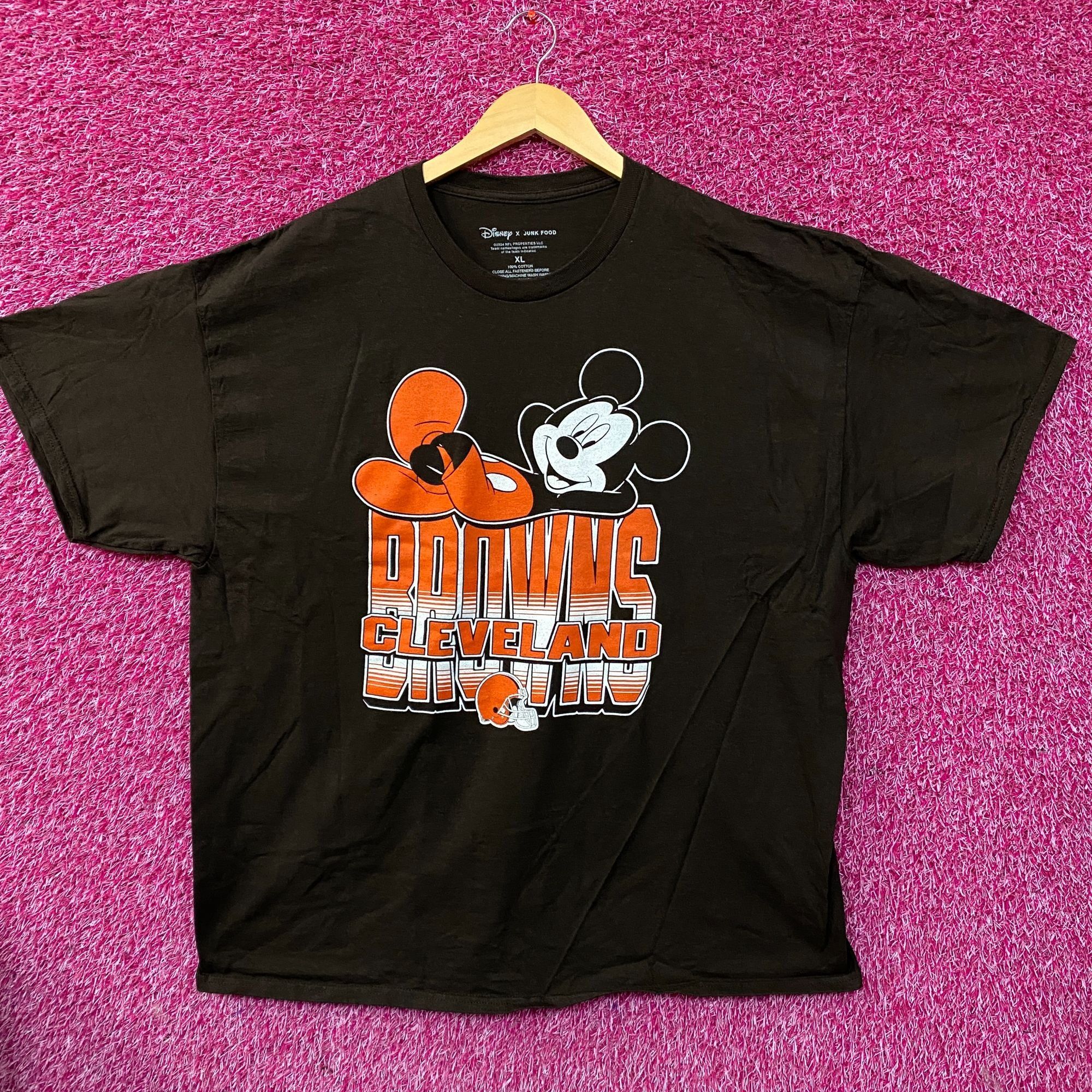 Junk Food Junk Food x NFL Disney Mickey Mouse Kick Back Browns Clevela Size US XL / EU 56 / 4 - 1 Thumbnail
