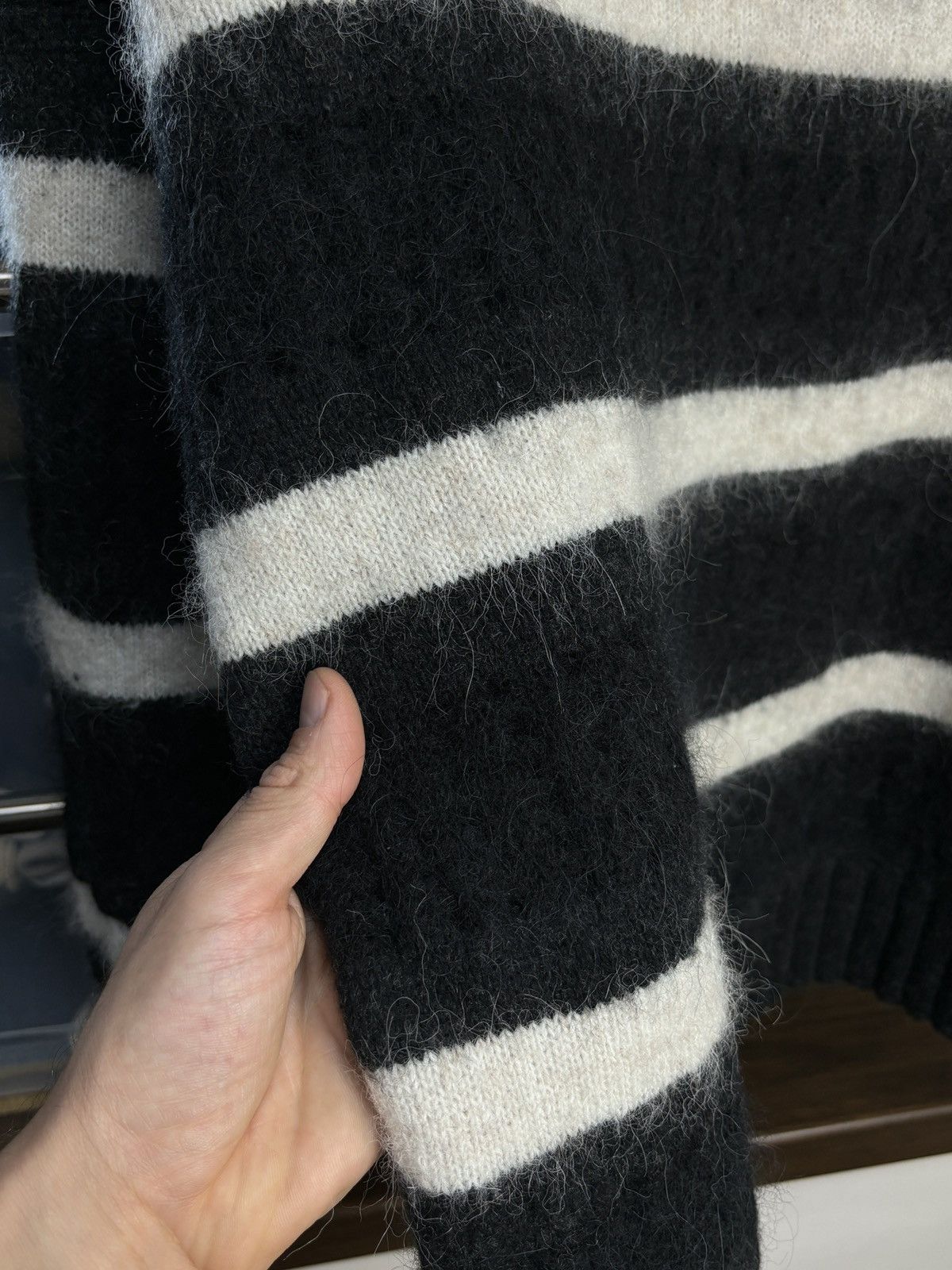 Allsaints × Designer AllSaints Boxy Avant Garde Sweater Size M / US 6-8 / IT 42-44 - 5 Thumbnail
