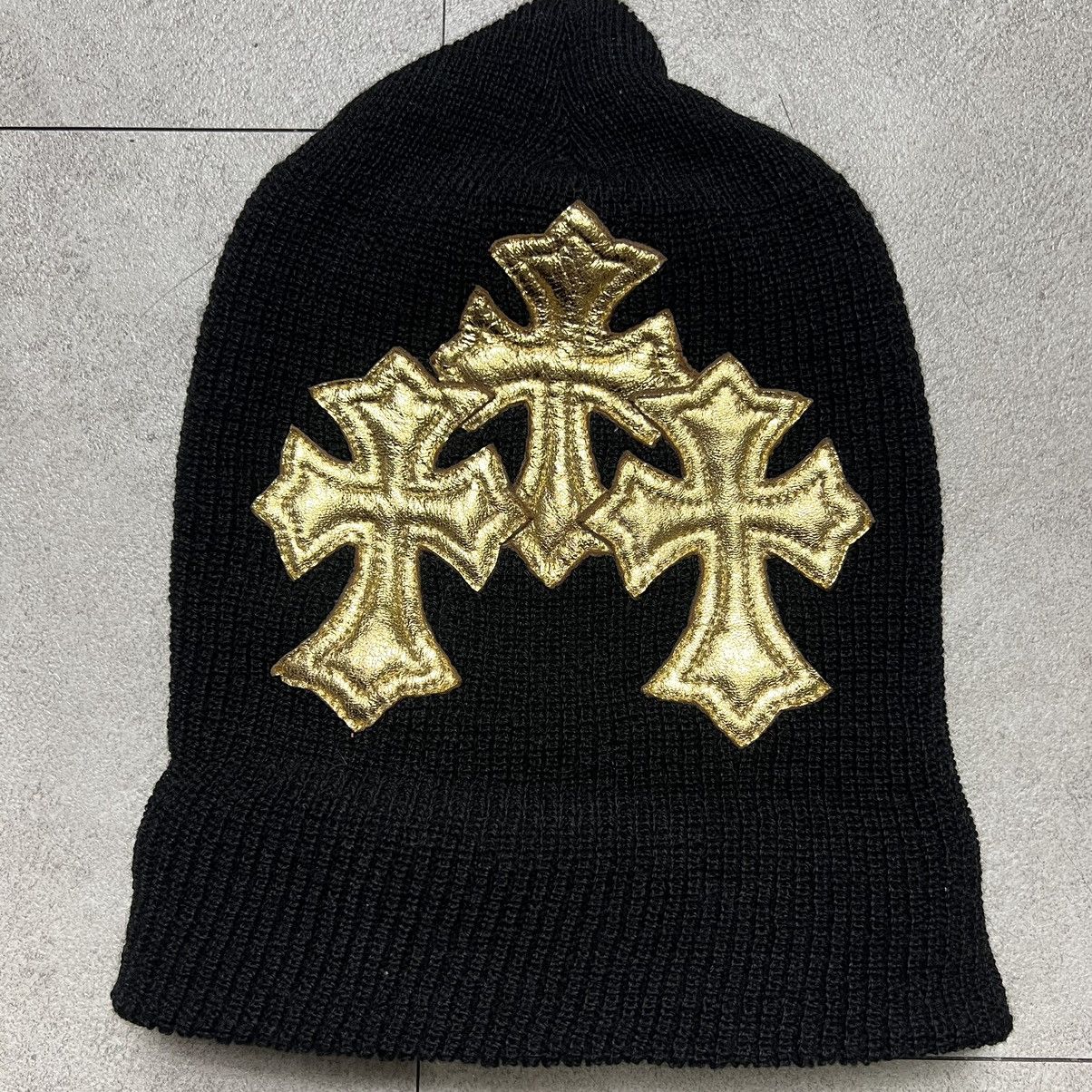 帽子 A&G - crosses beanie OG A&G Cross Gold Patch Beanie chrome hearts